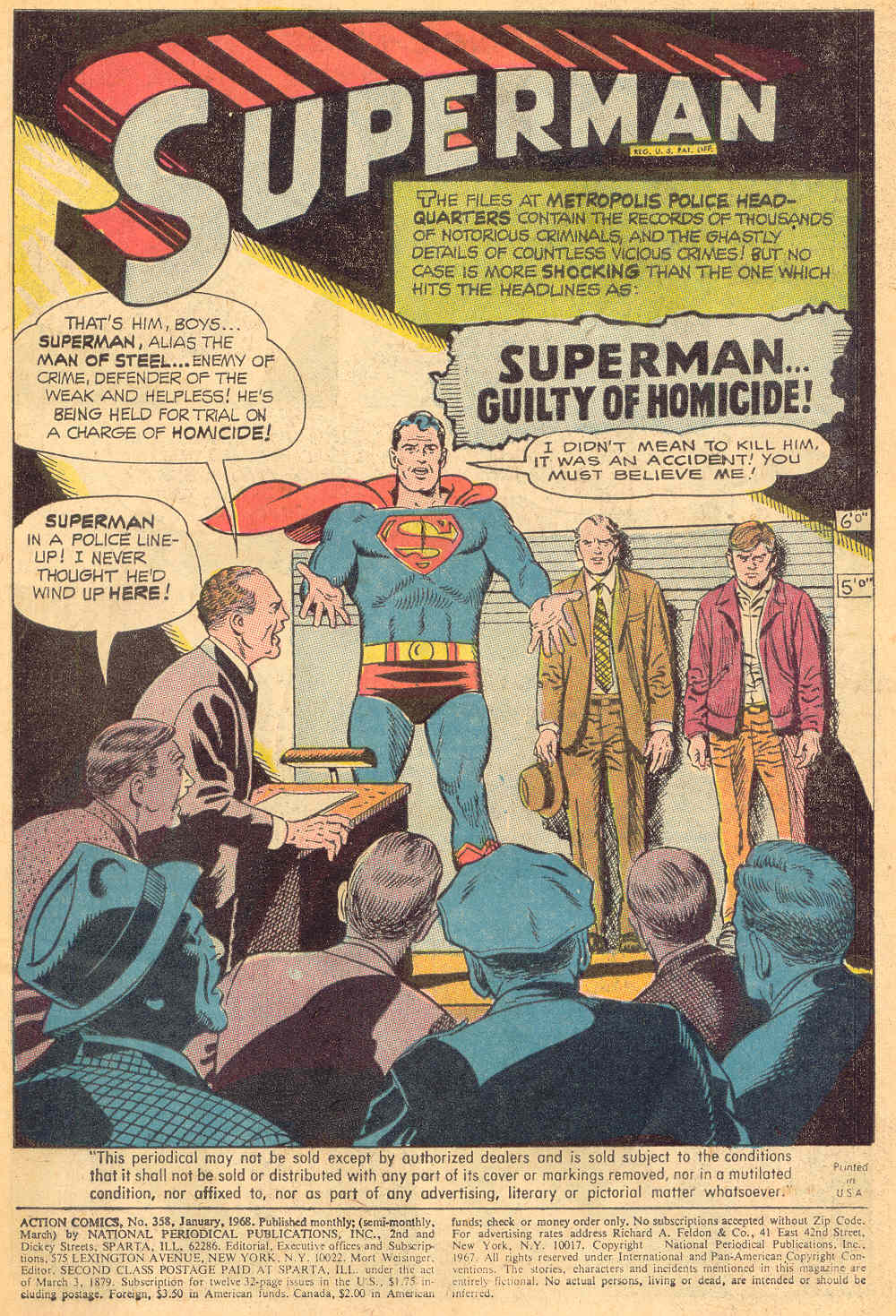 Read online Action Comics (1938) comic -  Issue #358 - 3