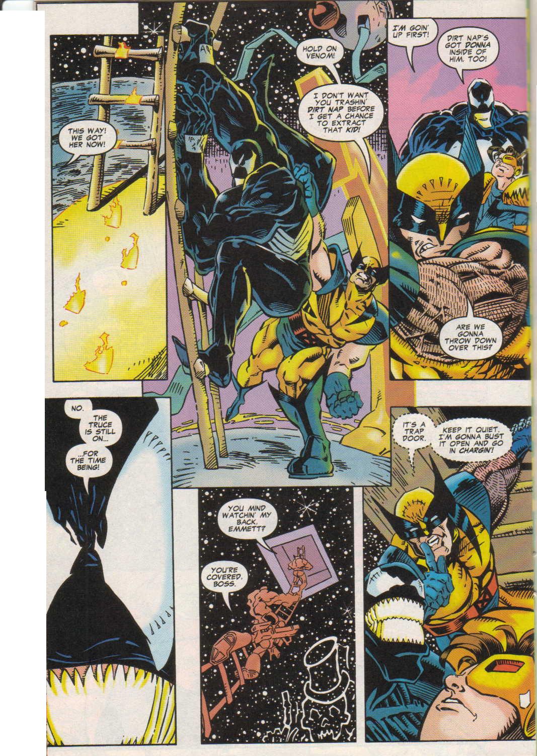 Read online Venom vs Wolverine - Tooth and Claw comic -  Issue #2 - 17