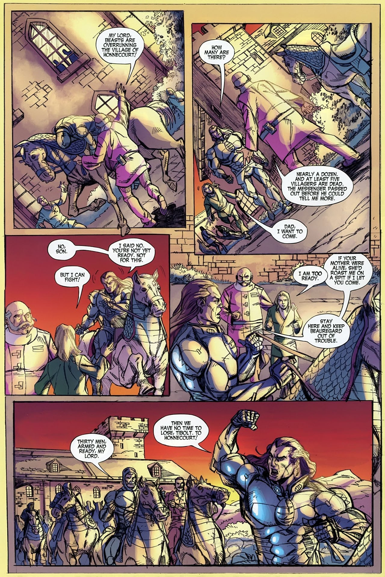Read online Last Reign: Kings of War comic -  Issue #1 - 17
