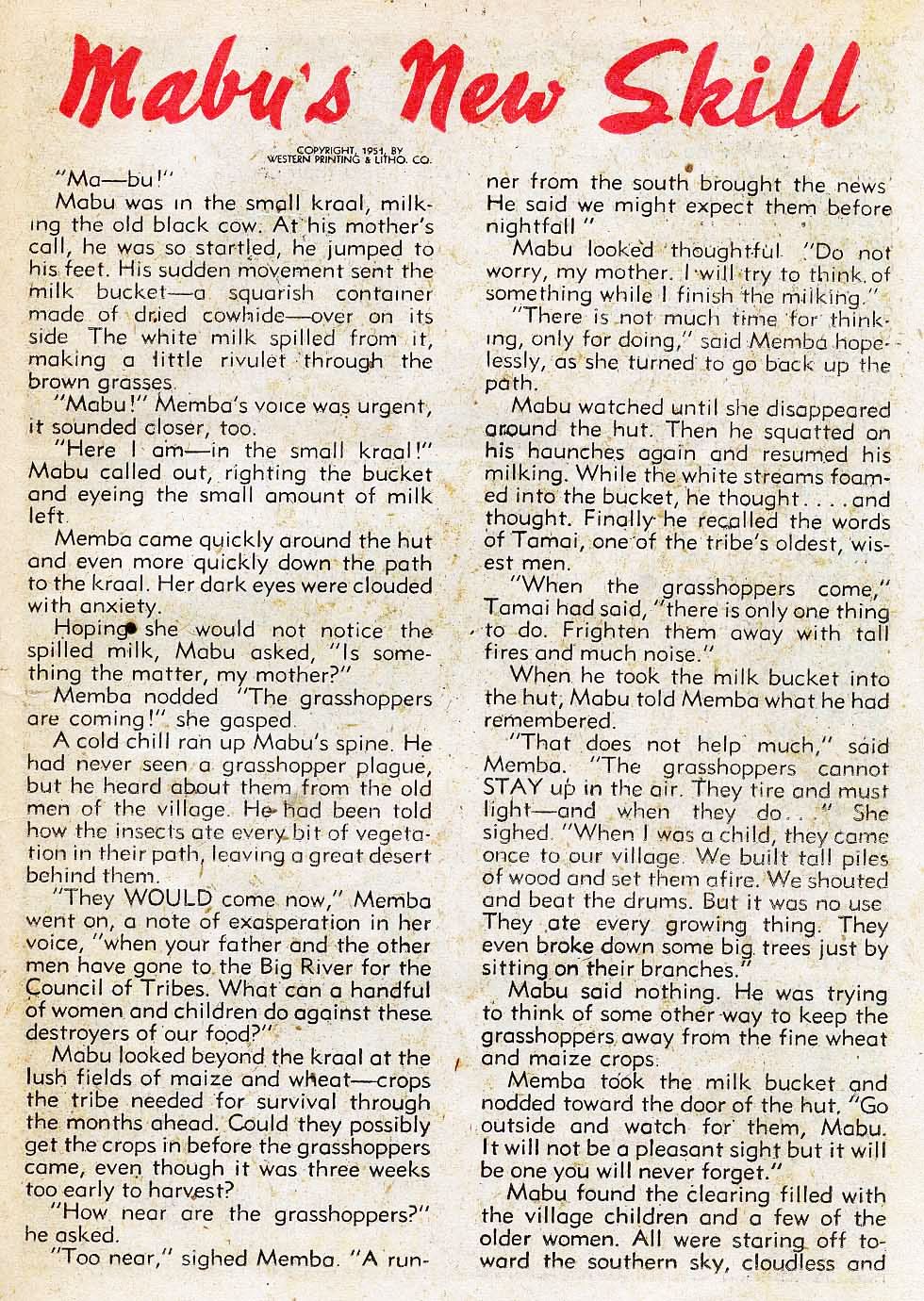 Read online Tarzan (1948) comic -  Issue #20 - 43