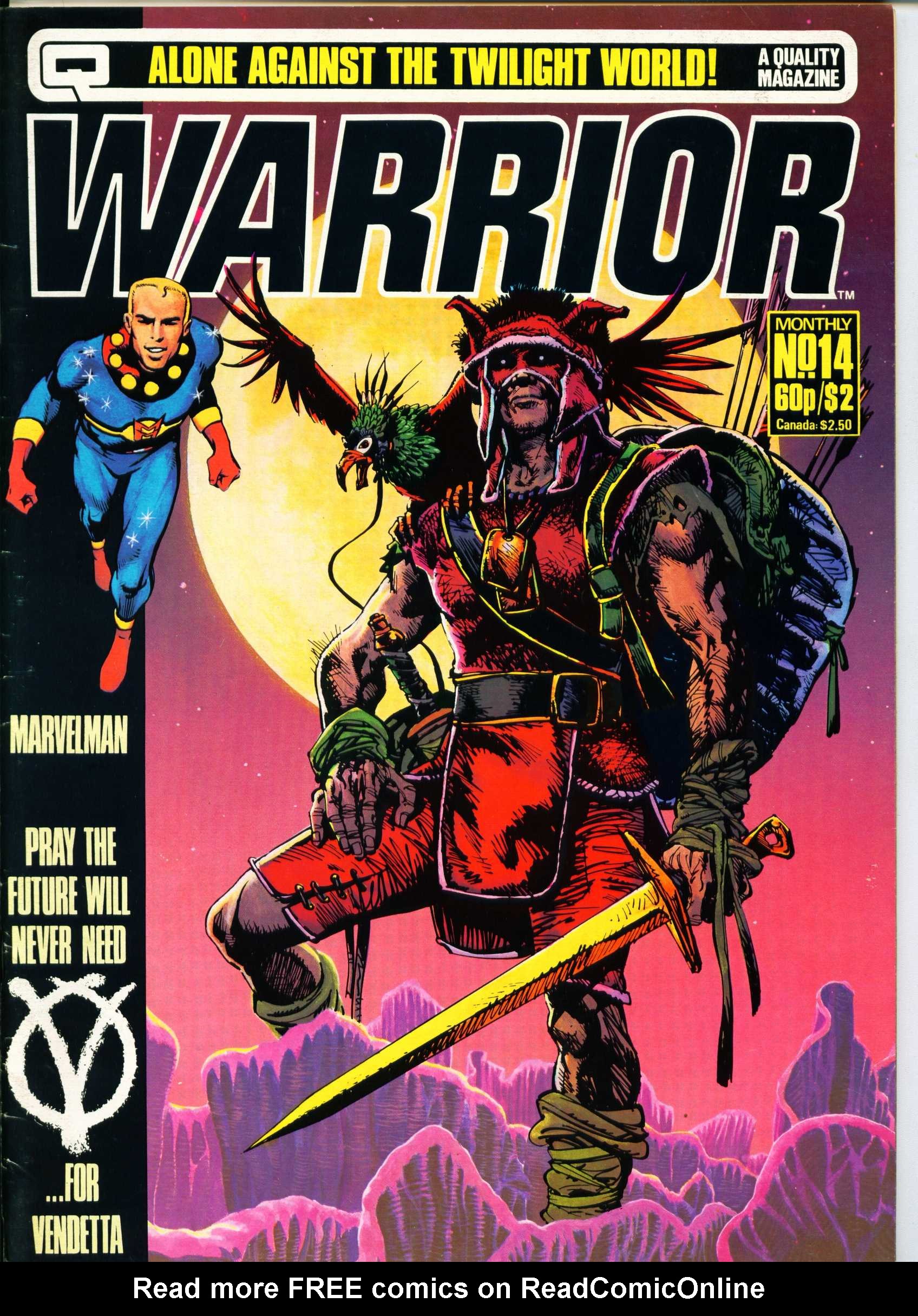 Read online Warrior comic -  Issue #14 - 1