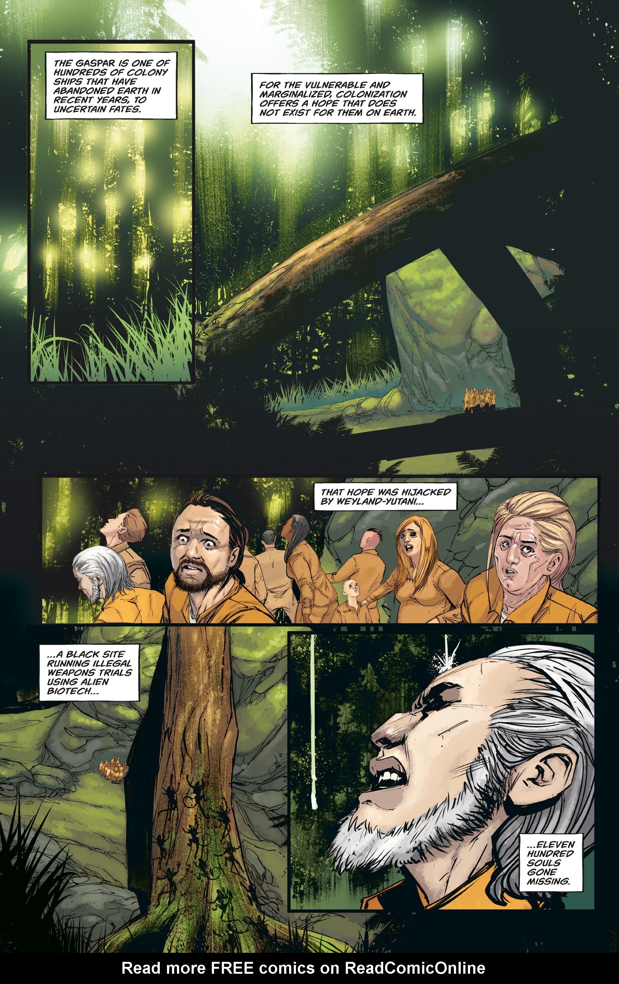 Read online Aliens: Resistance comic -  Issue #3 - 10