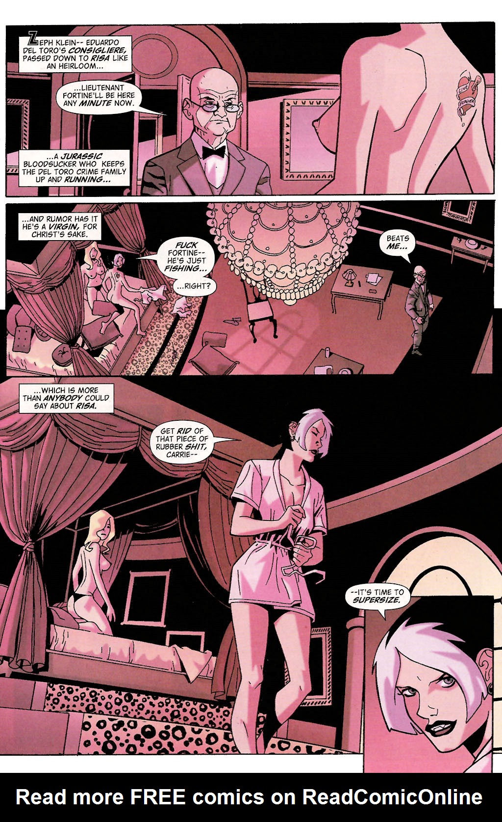 Read online Bite Club: Vampire Crime Unit comic -  Issue #1 - 8