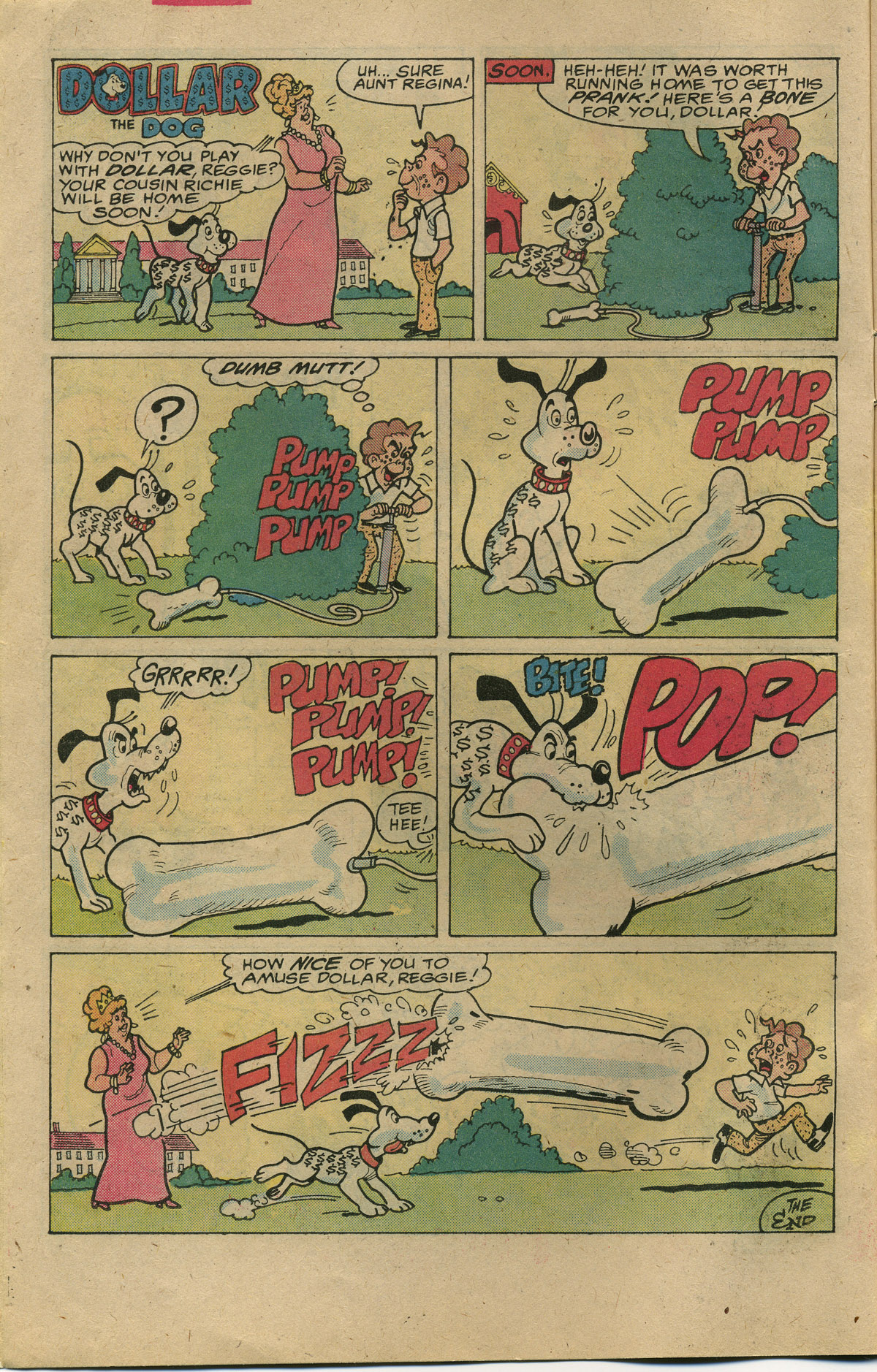 Read online Richie Rich & Dollar the Dog comic -  Issue #12 - 10
