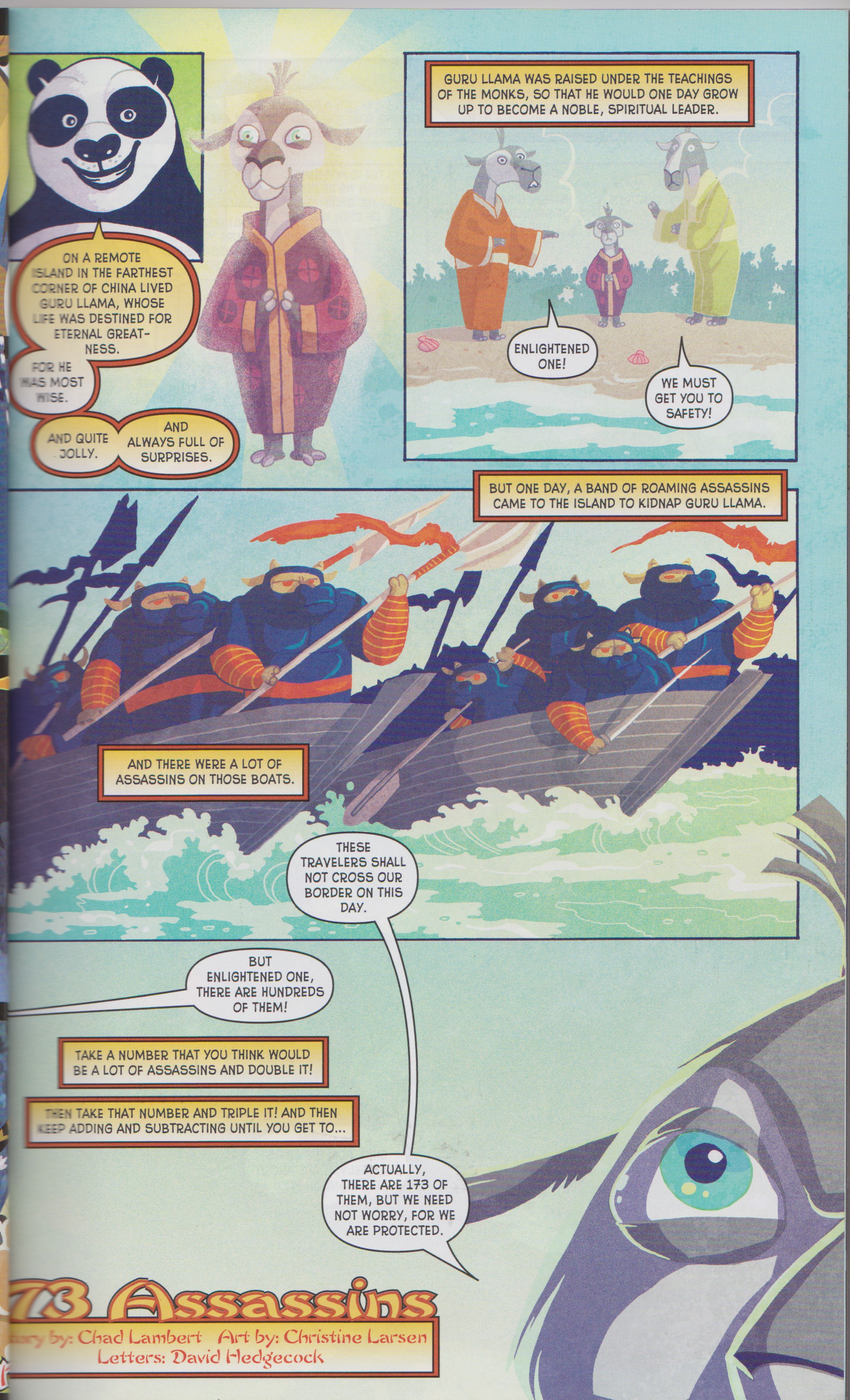 Read online Kung Fu Panda Everyone is Kung Fu Fighting comic -  Issue # TPB (Part 1) - 24
