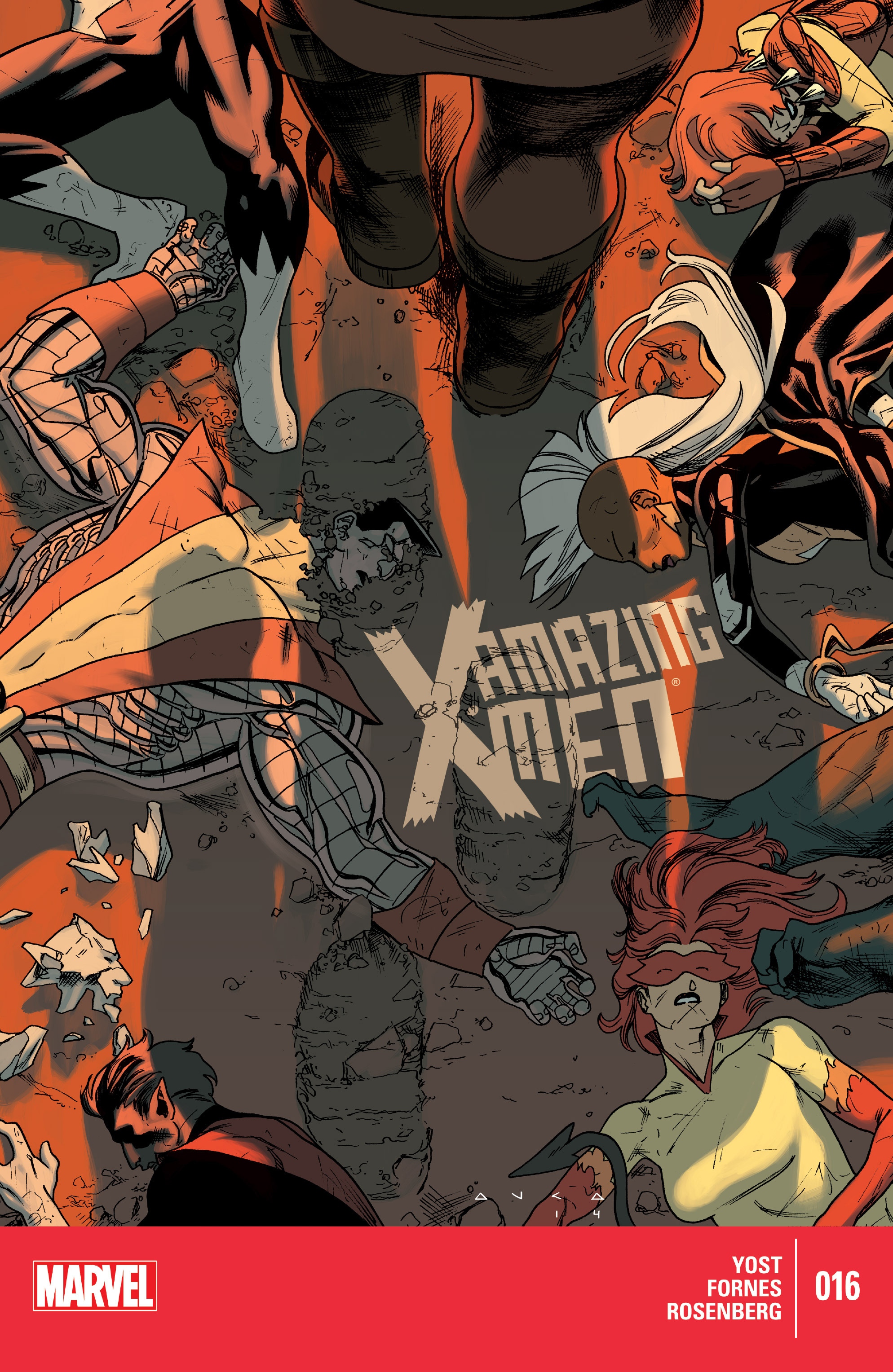 Read online Amazing X-Men (2014) comic -  Issue #16 - 1