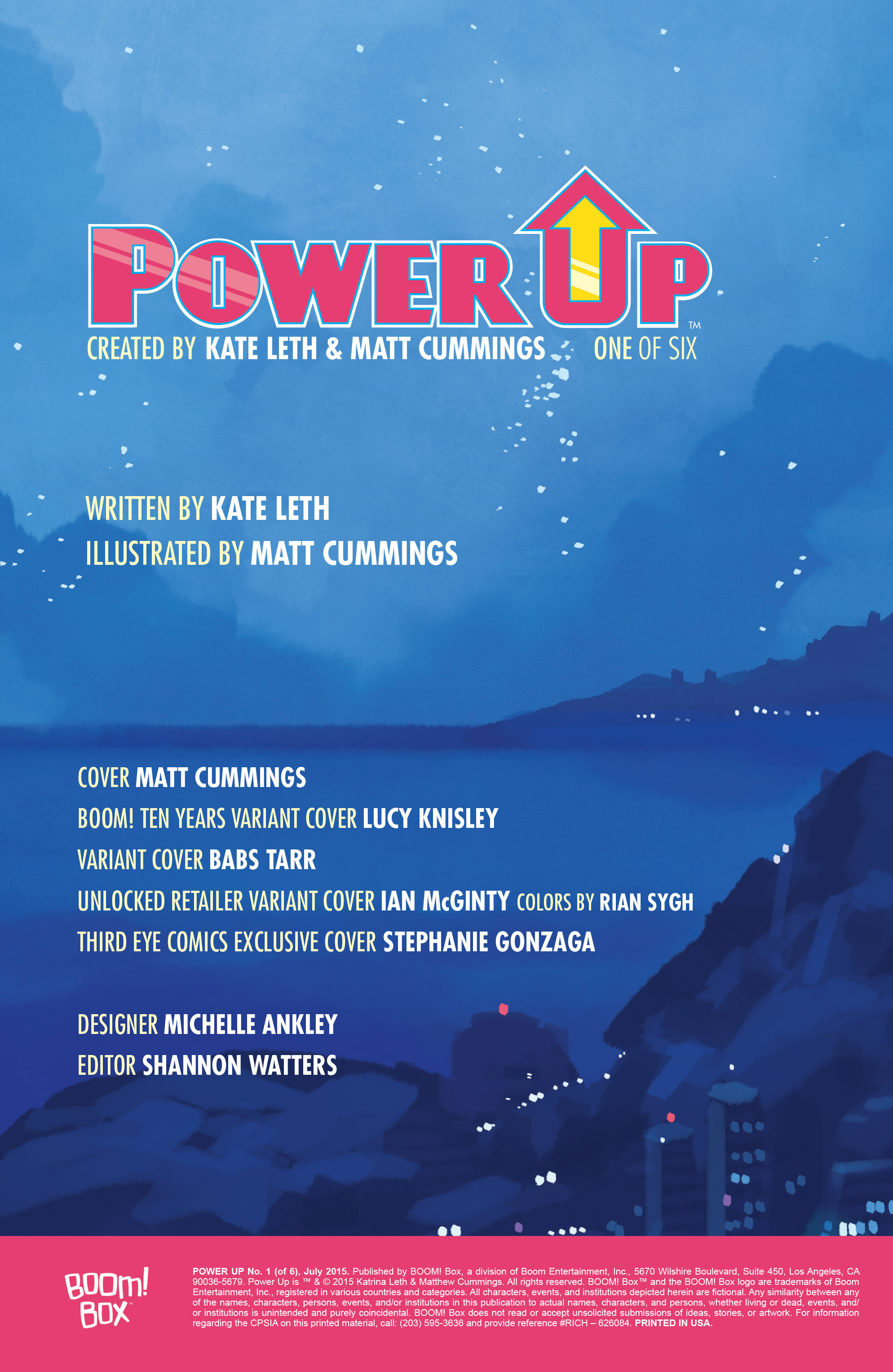 Read online Power Up comic -  Issue #1 - 2