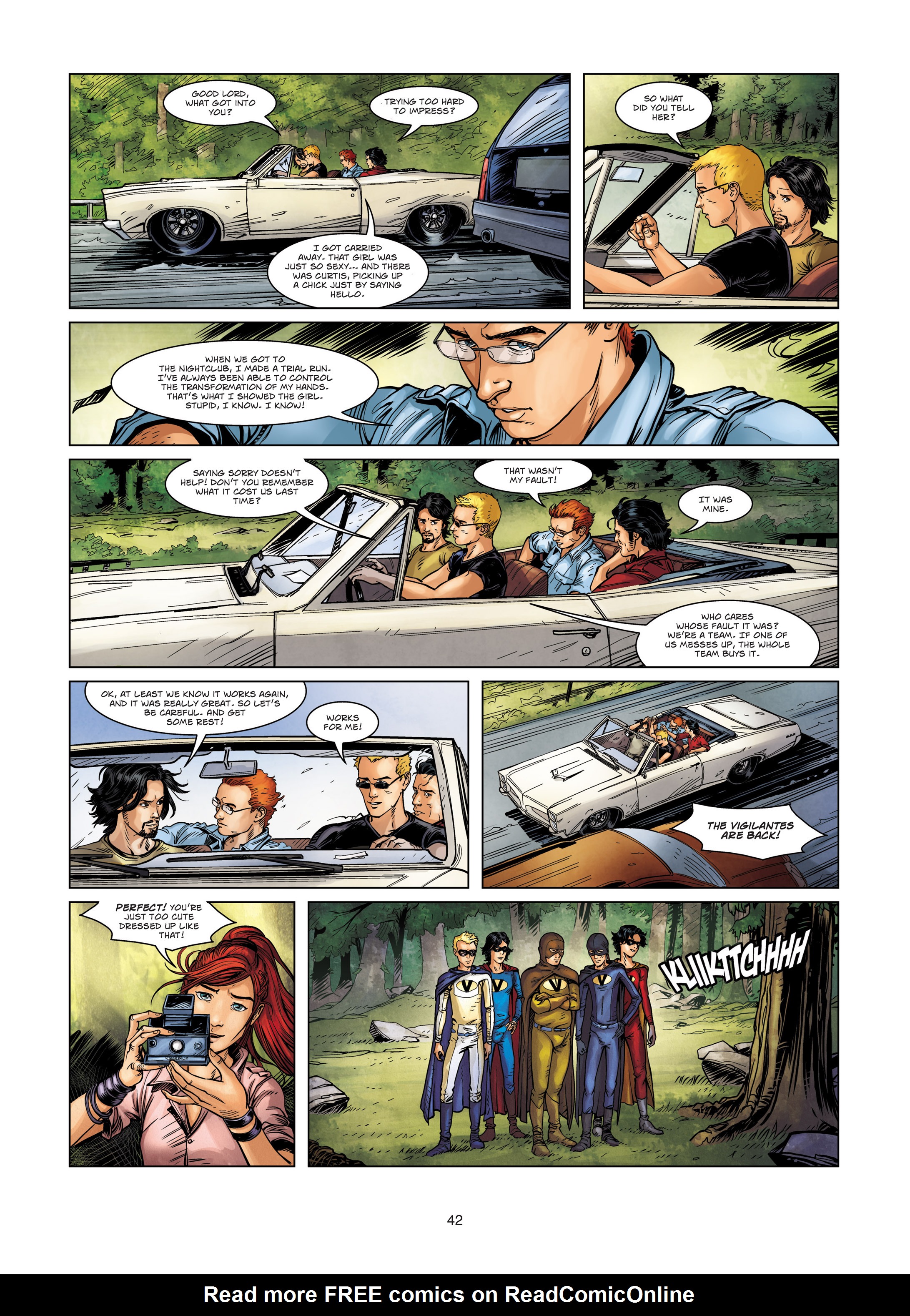 Read online Vigilantes comic -  Issue #2 - 42