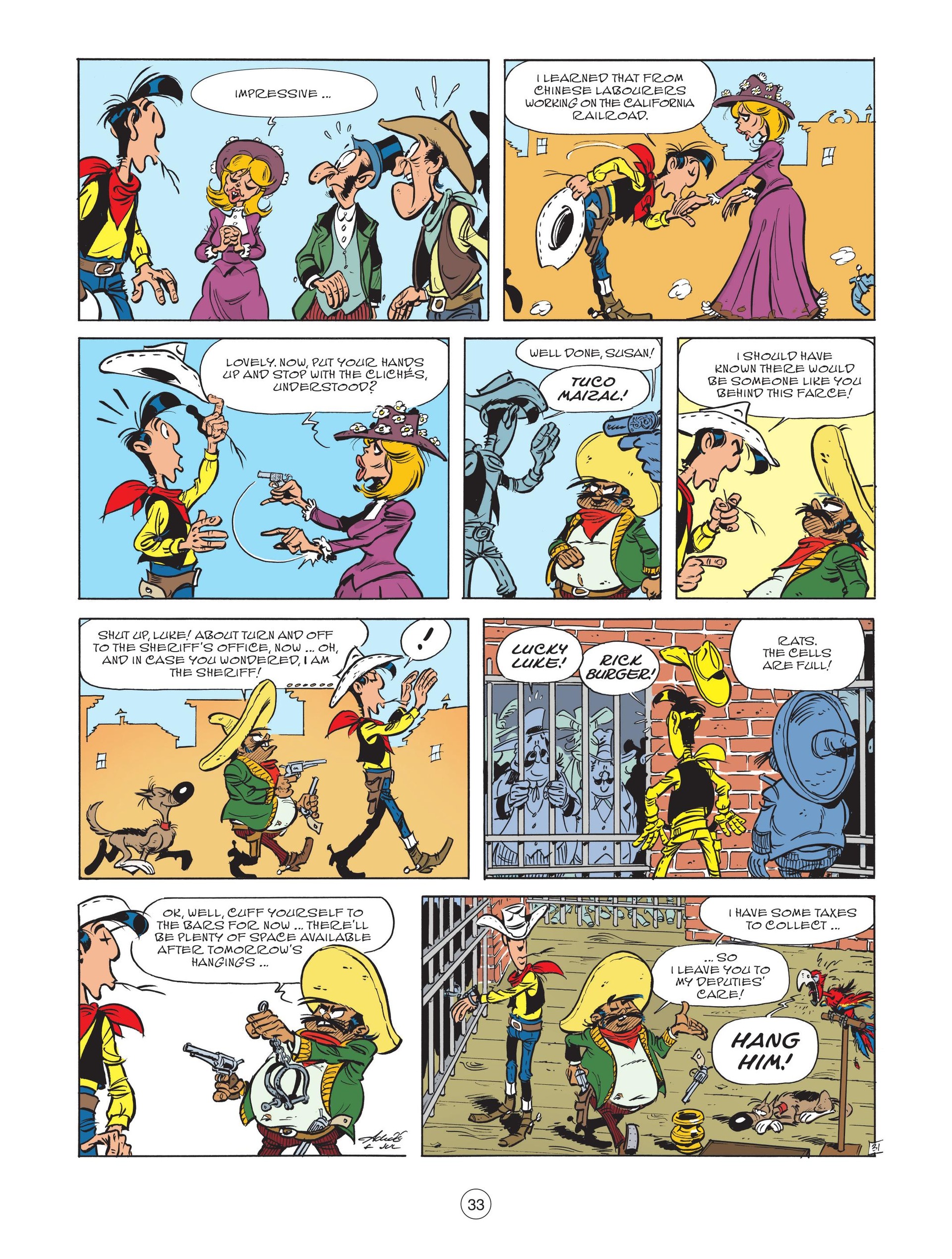 Read online A Lucky Luke Adventure comic -  Issue #82 - 35