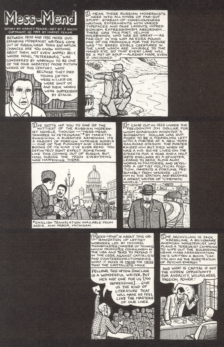 Read online American Splendor: Odds & Ends comic -  Issue # Full - 17