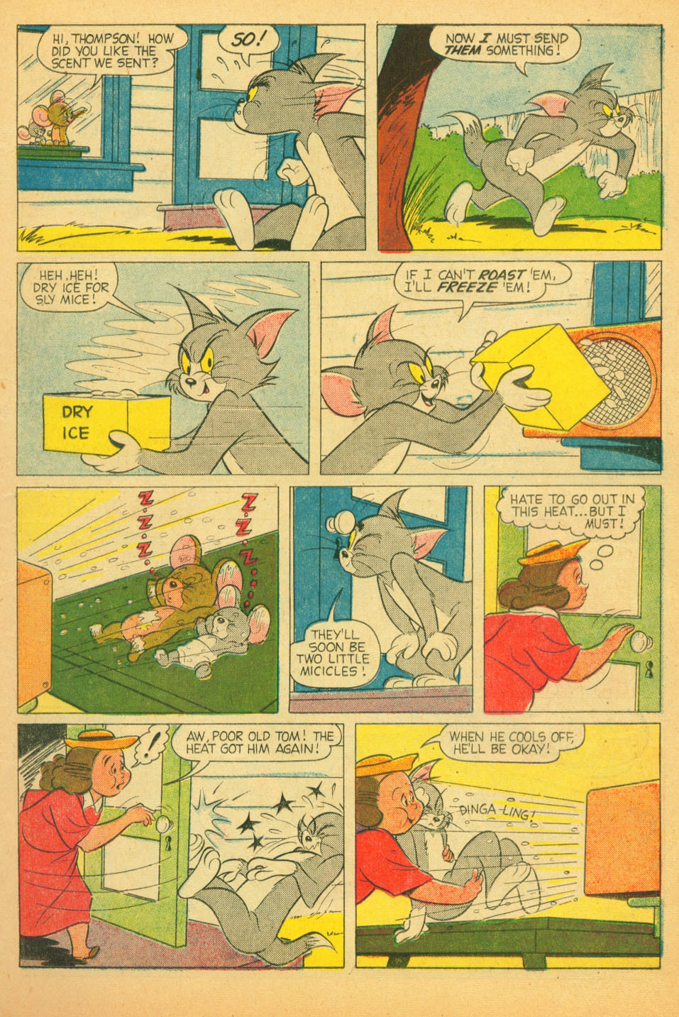 Read online Tom & Jerry Comics comic -  Issue #170 - 11