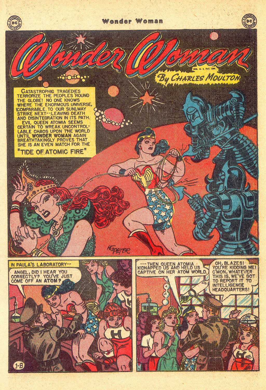 Read online Wonder Woman (1942) comic -  Issue #21 - 19