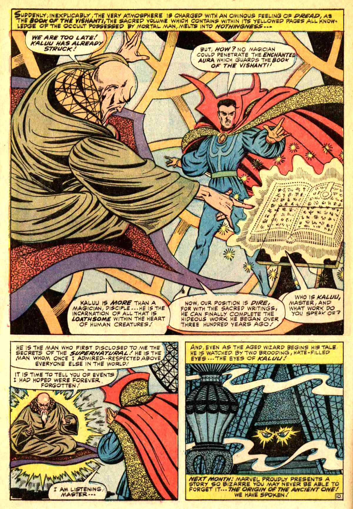 Read online Marvel Masterworks: Doctor Strange comic -  Issue # TPB 2 - 64