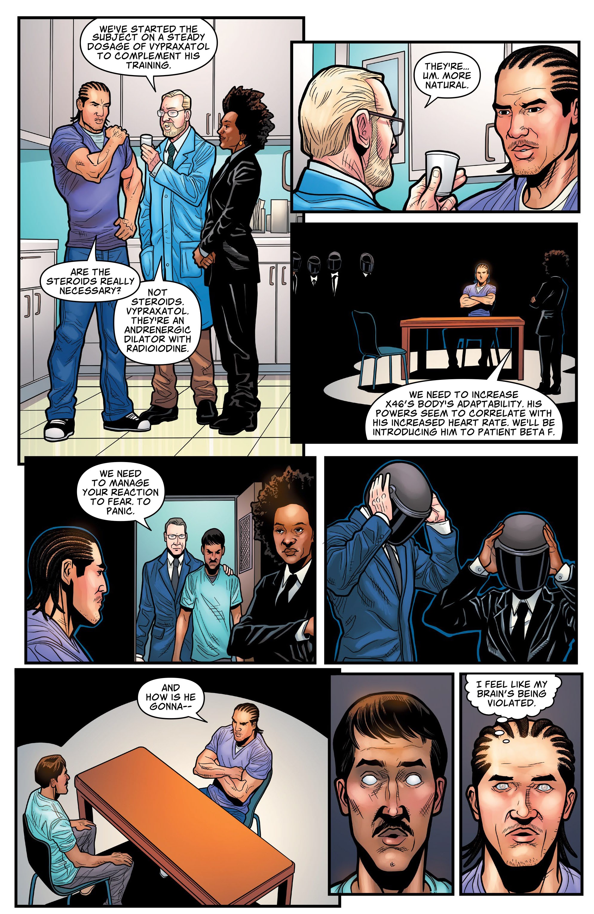 Read online PhenomX comic -  Issue #3 - 5