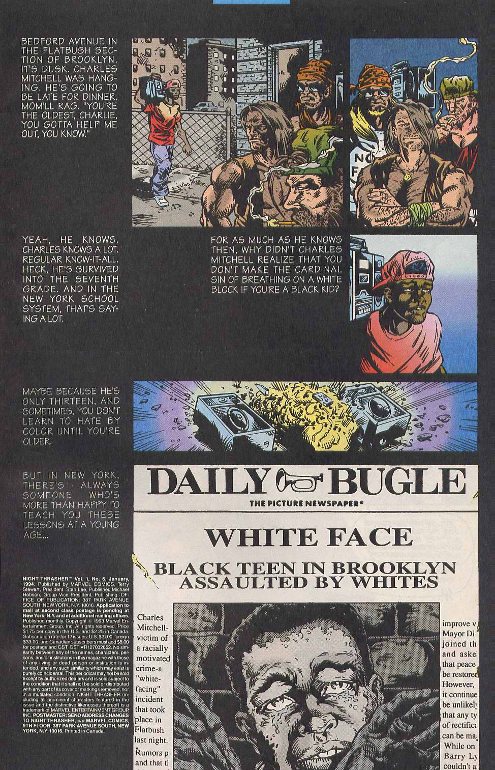 Read online Night Thrasher comic -  Issue #6 - 2