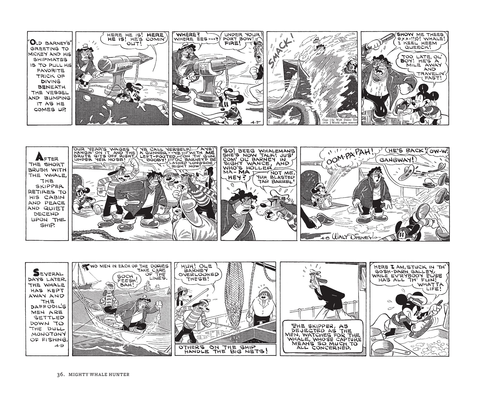 Read online Walt Disney's Mickey Mouse by Floyd Gottfredson comic -  Issue # TPB 5 (Part 1) - 36
