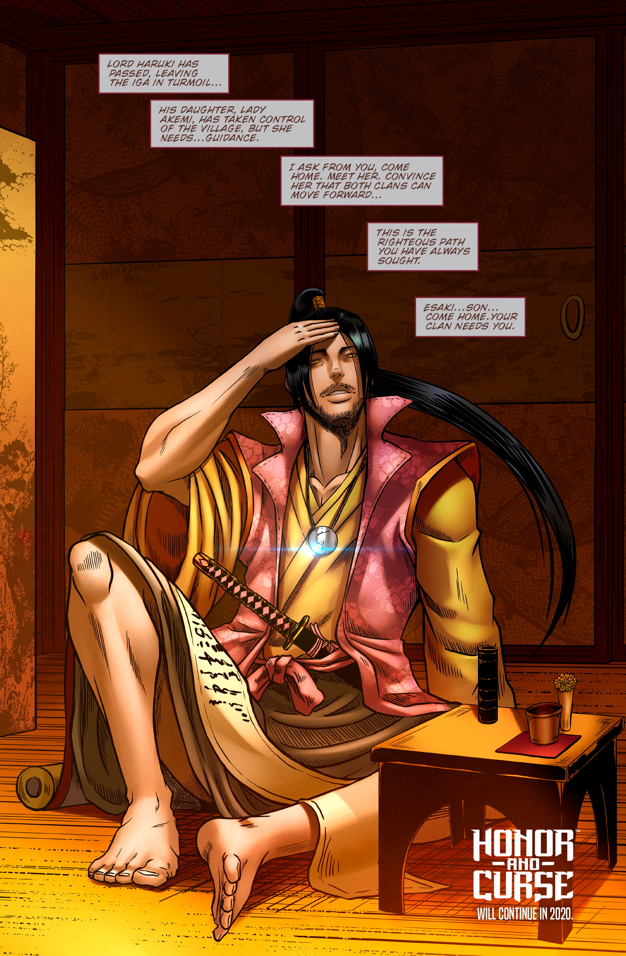Read online Honor and Curse comic -  Issue #6 - 24