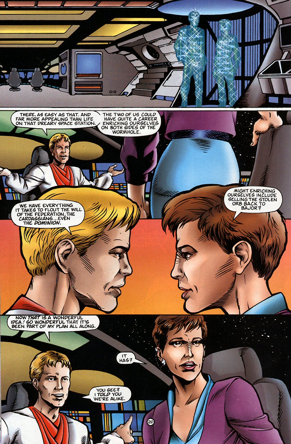 Read online Star Trek: Deep Space Nine (1993) comic -  Issue #24 - 24