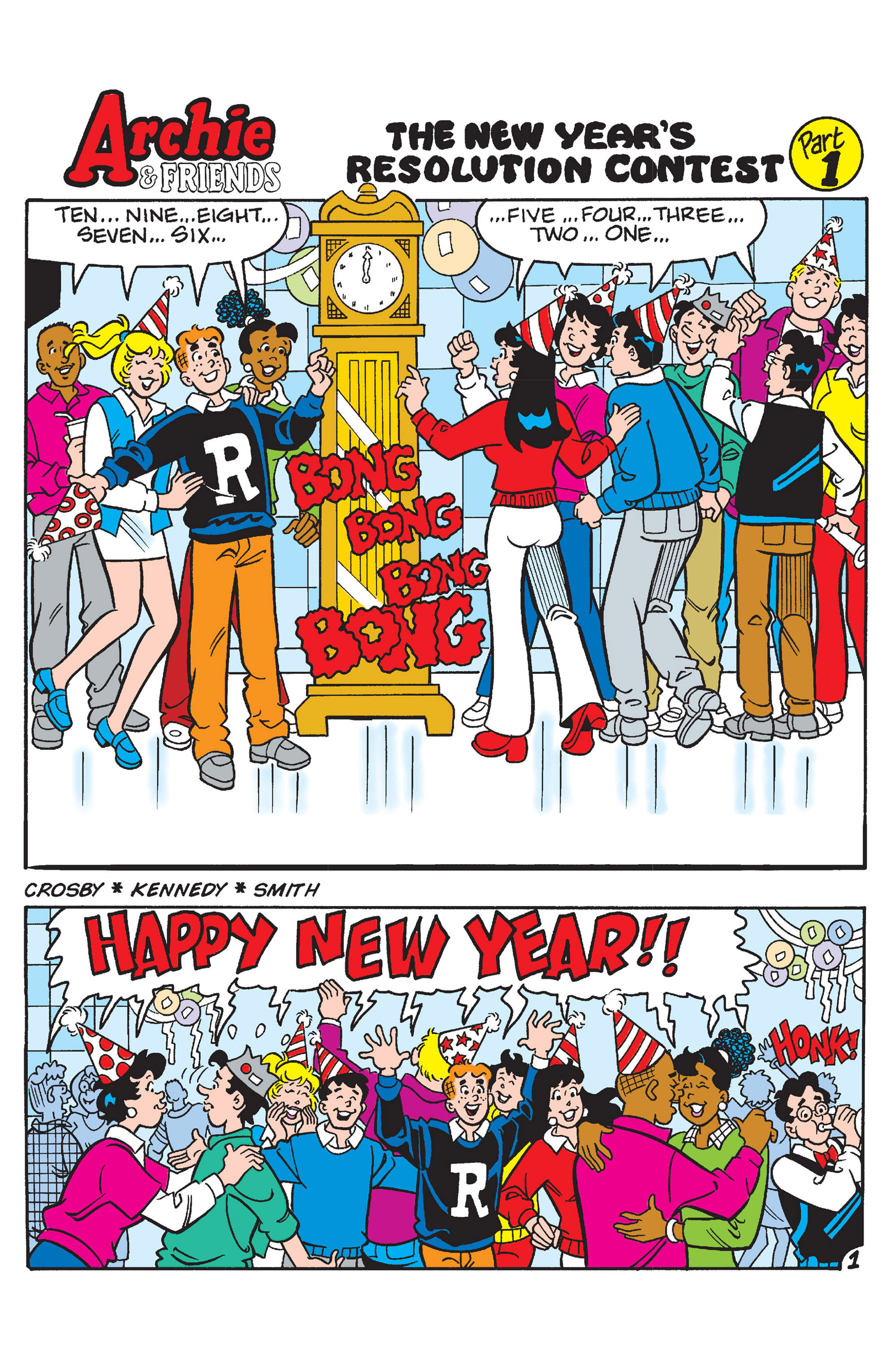 Read online Betty & Veronica New Year's Resolutions comic -  Issue # TPB - 97