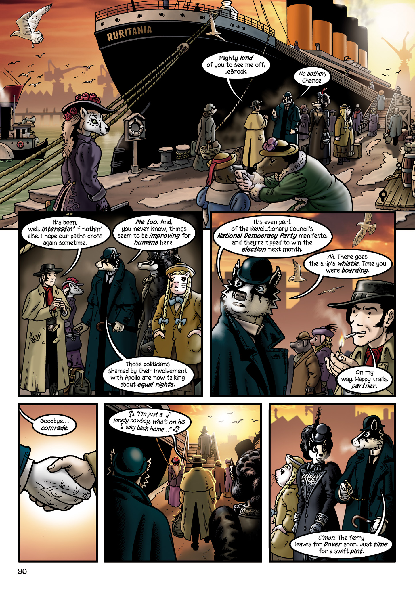 Read online Grandville comic -  Issue # Vol. 4 Noel - 93