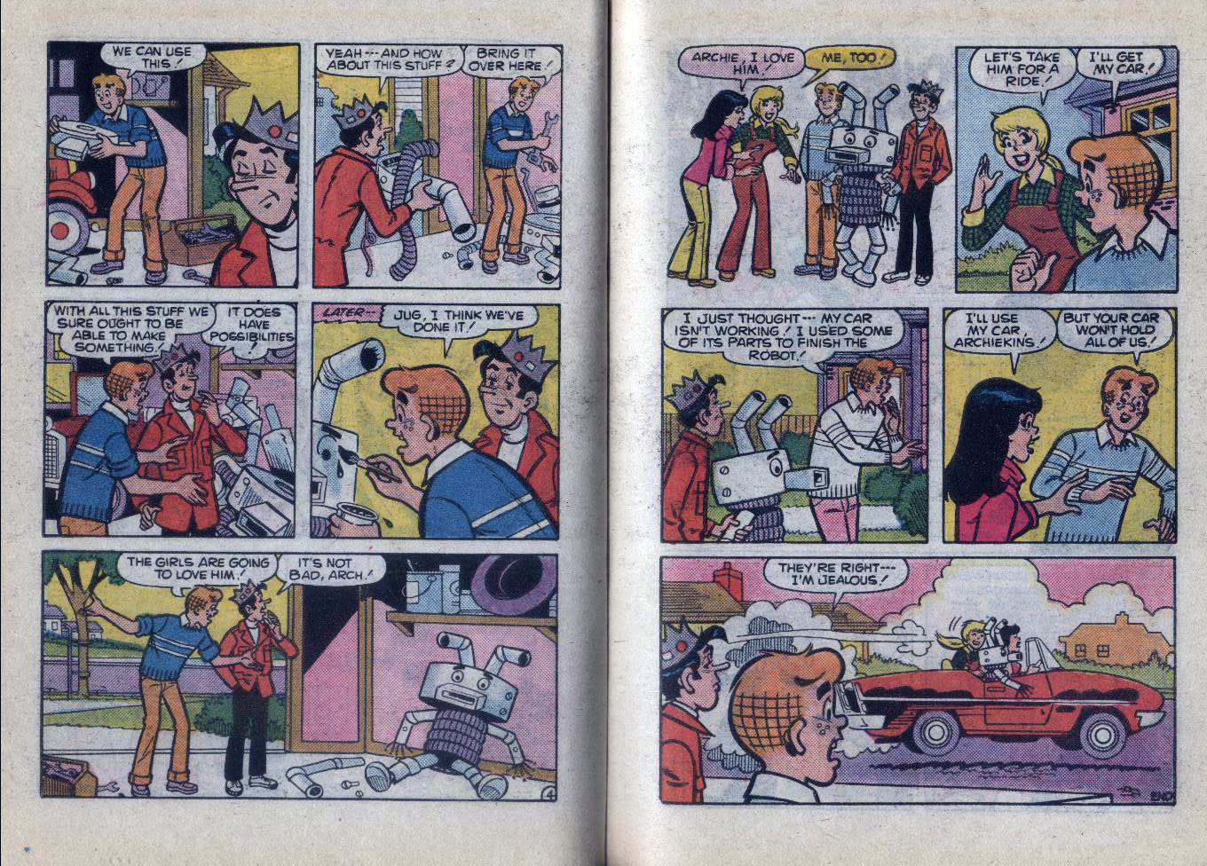 Read online Archie...Archie Andrews, Where Are You? Digest Magazine comic -  Issue #59 - 46