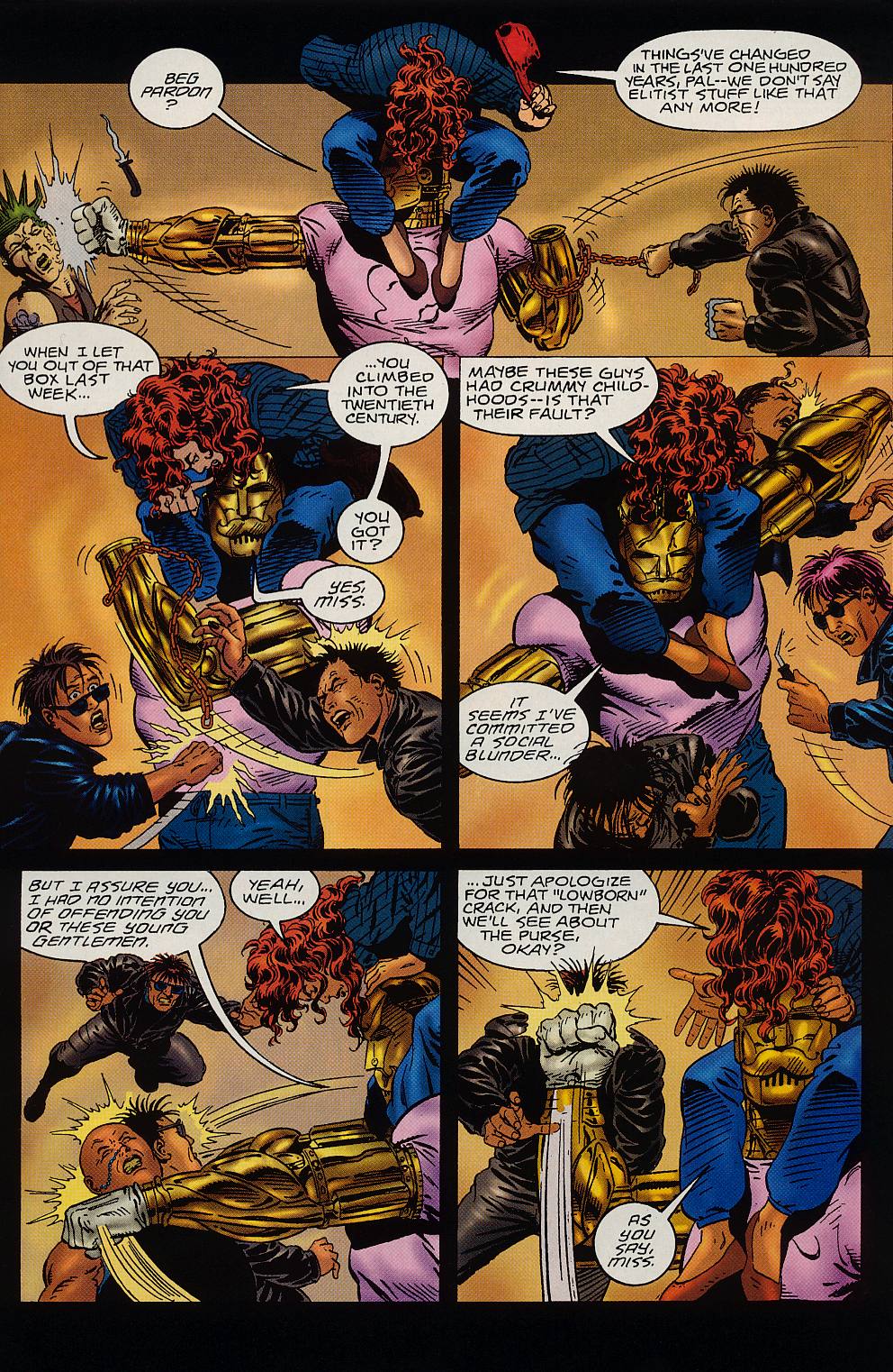 Read online Neil Gaiman's Mr. Hero - The Newmatic Man (1995) comic -  Issue #2 - 11