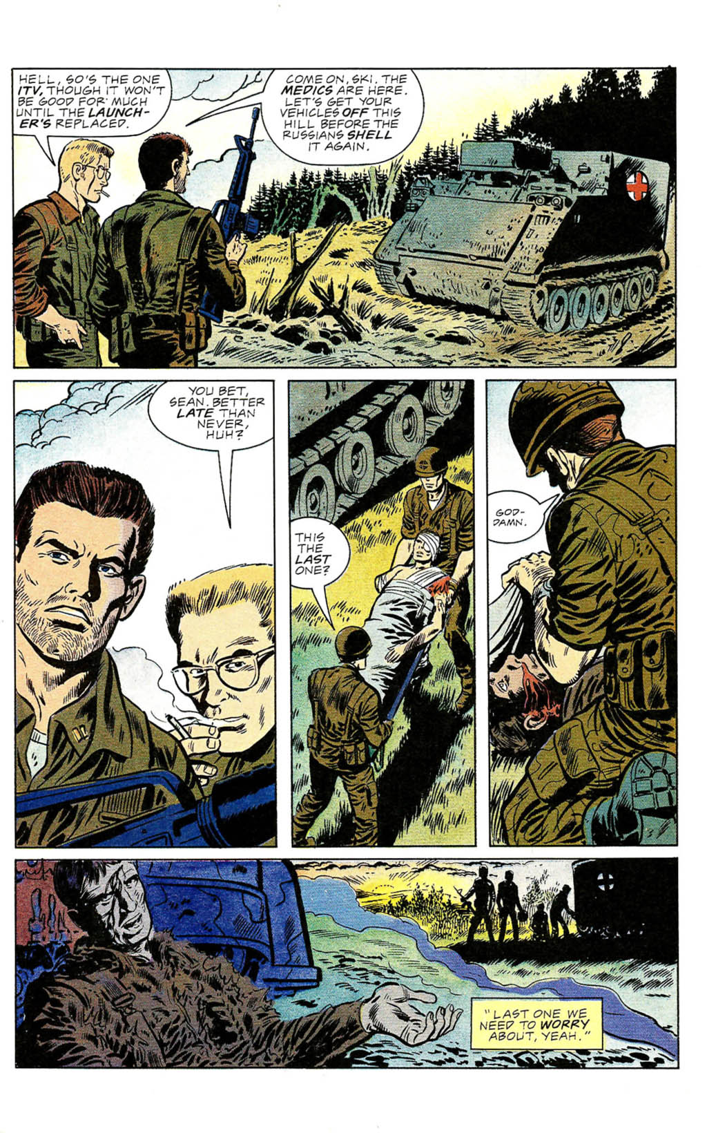 Read online Team Yankee comic -  Issue #2 - 20