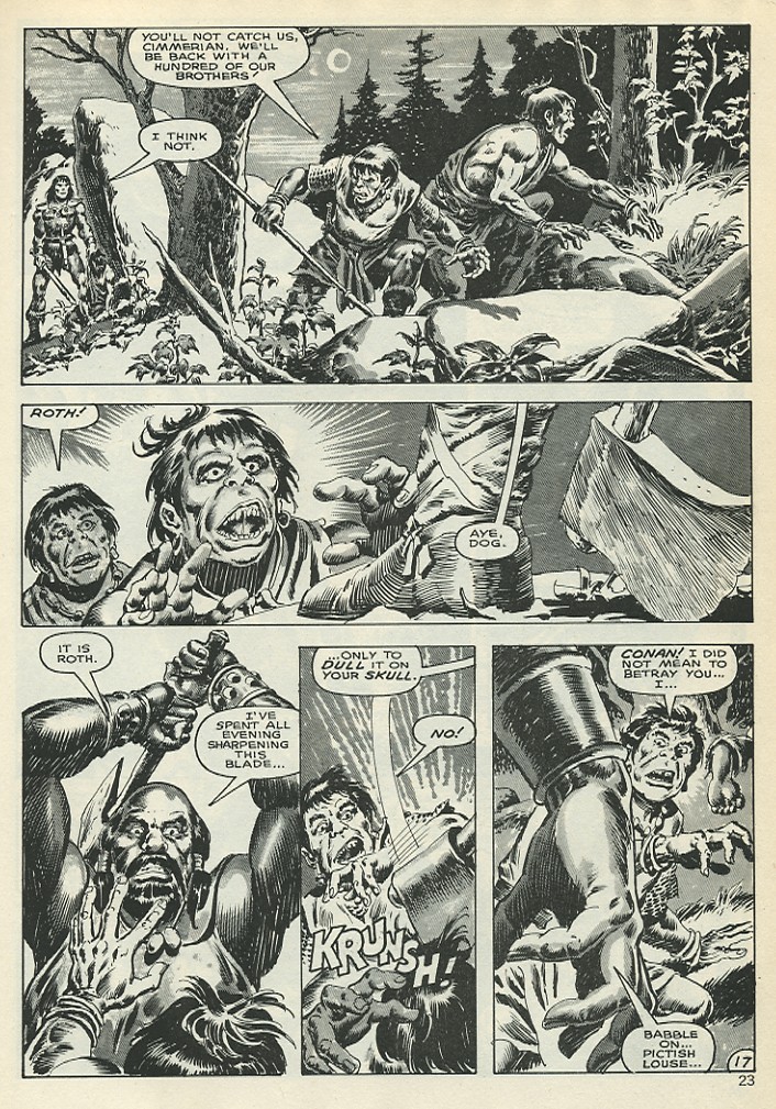 Read online The Savage Sword Of Conan comic -  Issue #137 - 24