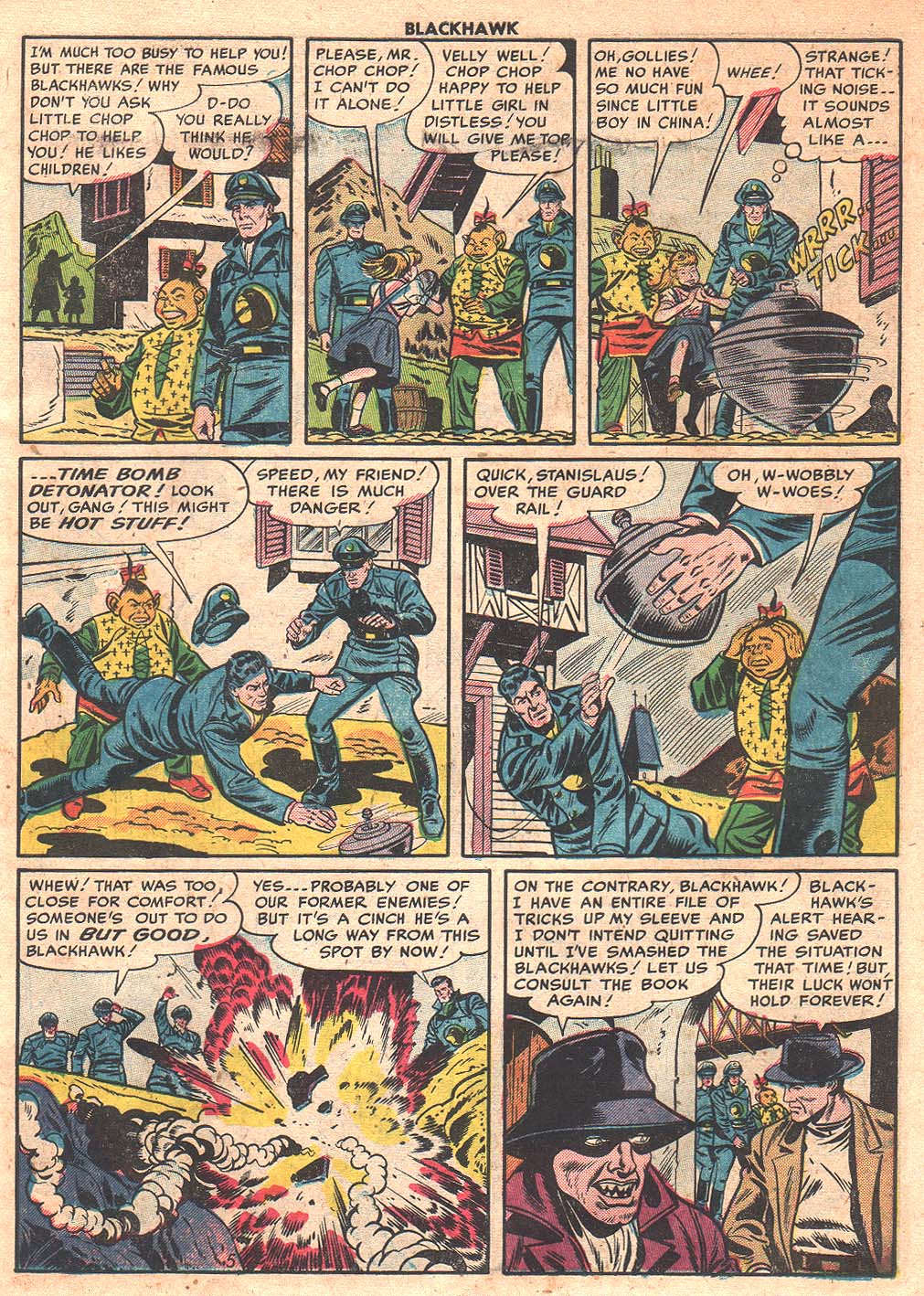 Read online Blackhawk (1957) comic -  Issue #74 - 7