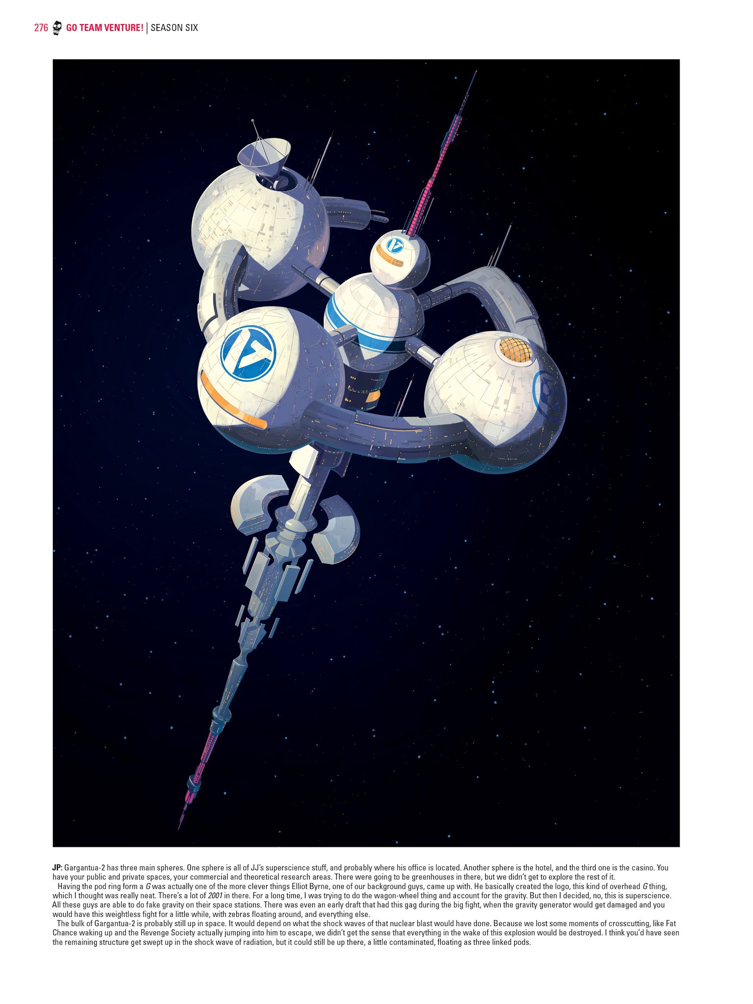Read online Go Team Venture!: The Art and Making of The Venture Bros. comic -  Issue # TPB (Part 3) - 75