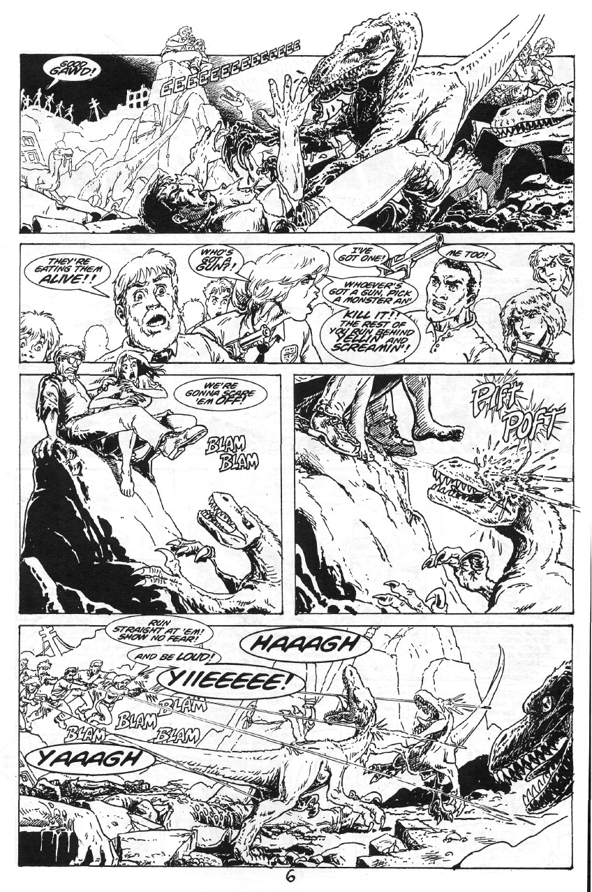 Read online Cavewoman: Rain comic -  Issue #8 - 8