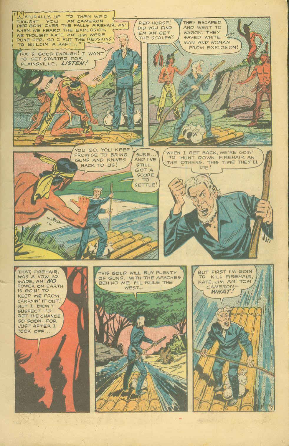 Read online Pioneer West Romances comic -  Issue #6 - 11