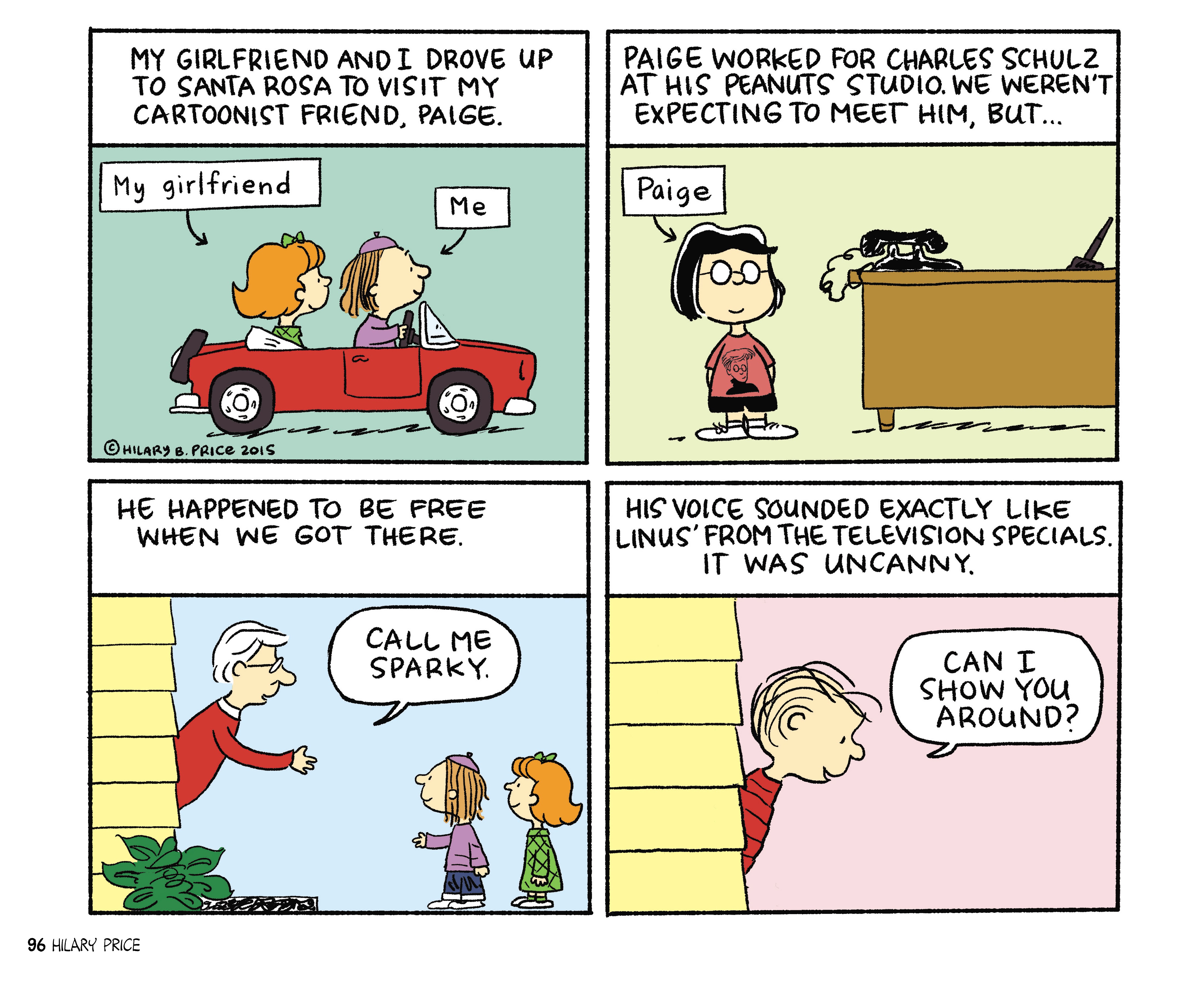 Read online Peanuts: A Tribute to Charles M. Schulz comic -  Issue # TPB (Part 1) - 98