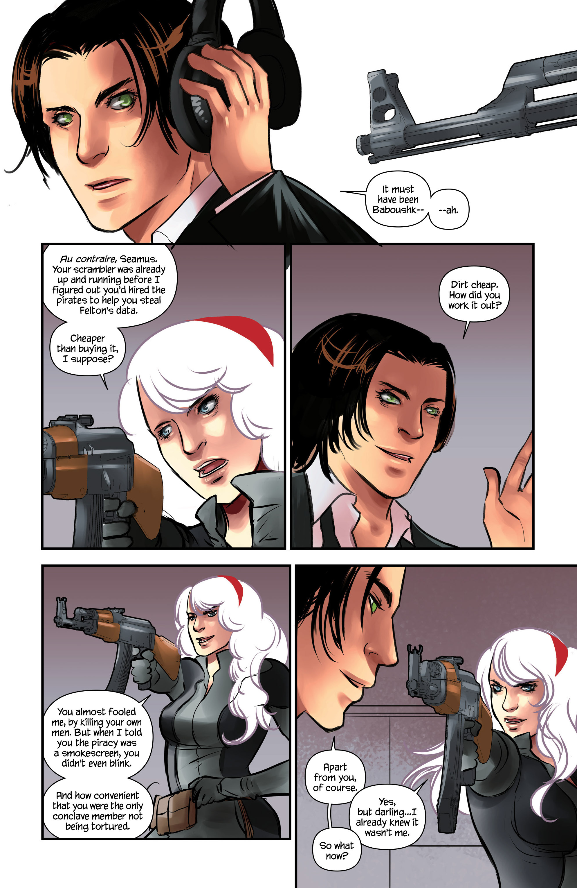 Read online Codename Baboushka comic -  Issue #4 - 5