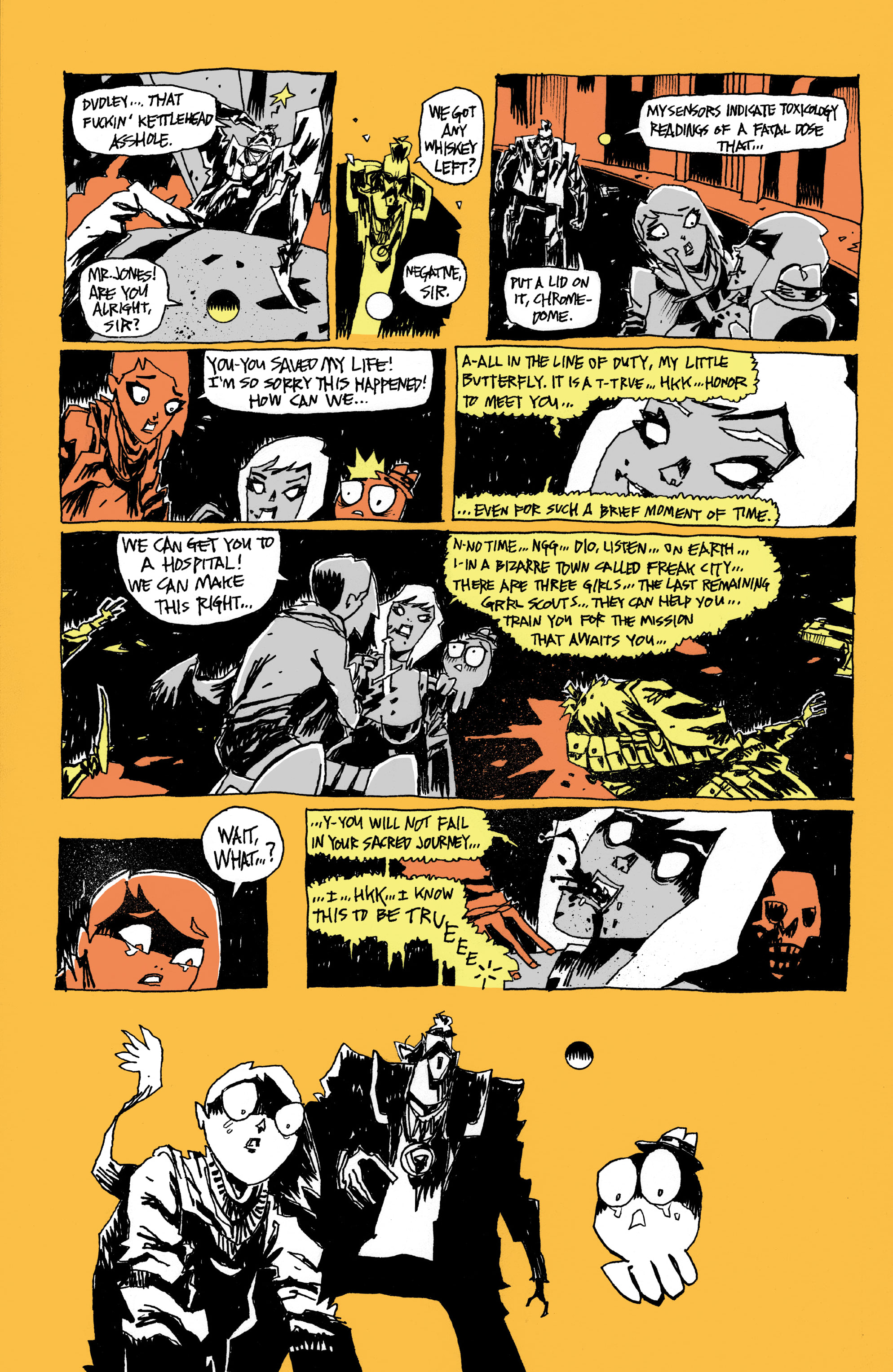 Read online Grrl Scouts: Stone Ghost comic -  Issue #5 - 22