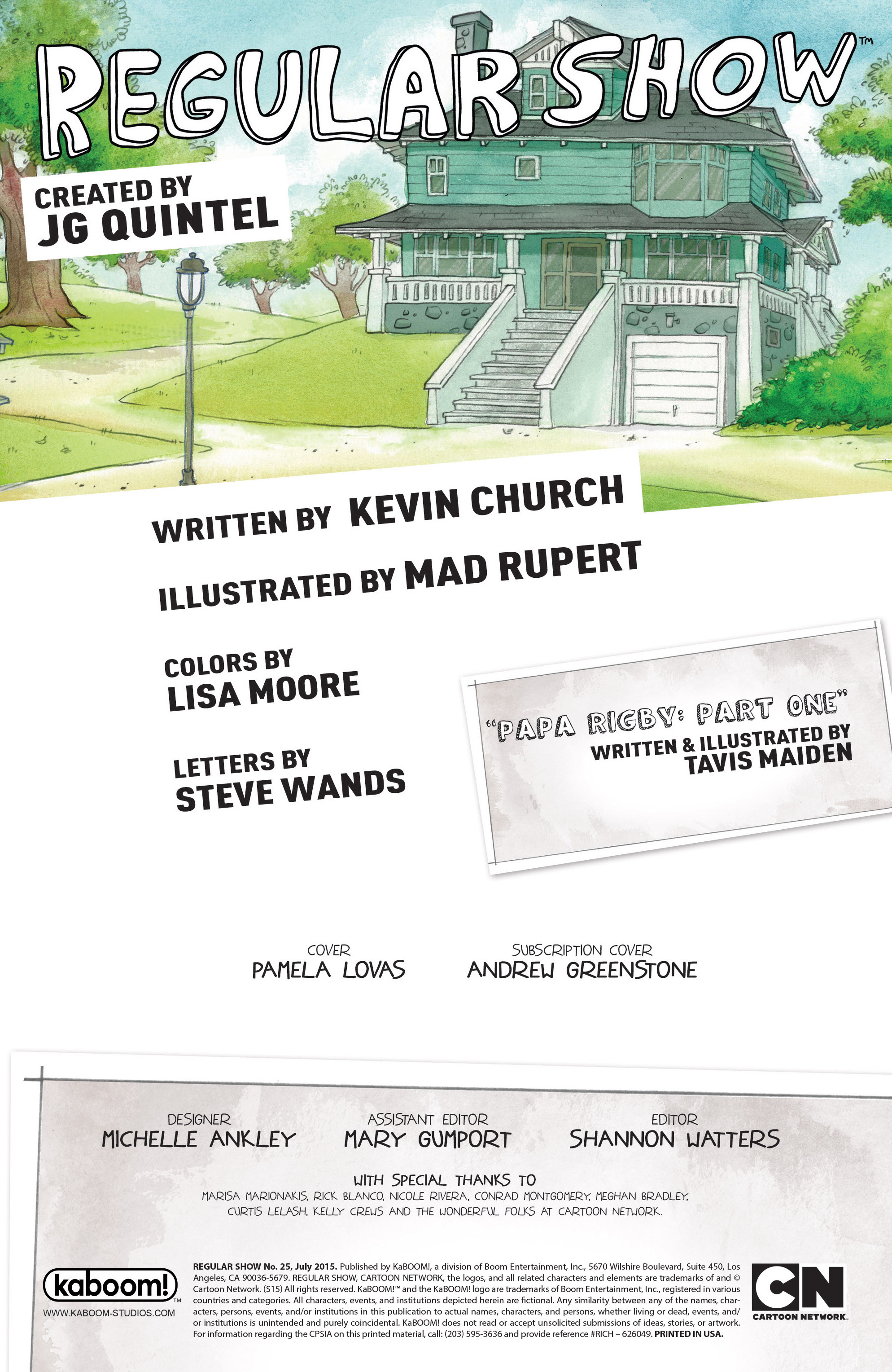 Read online Regular Show comic -  Issue #25 - 2