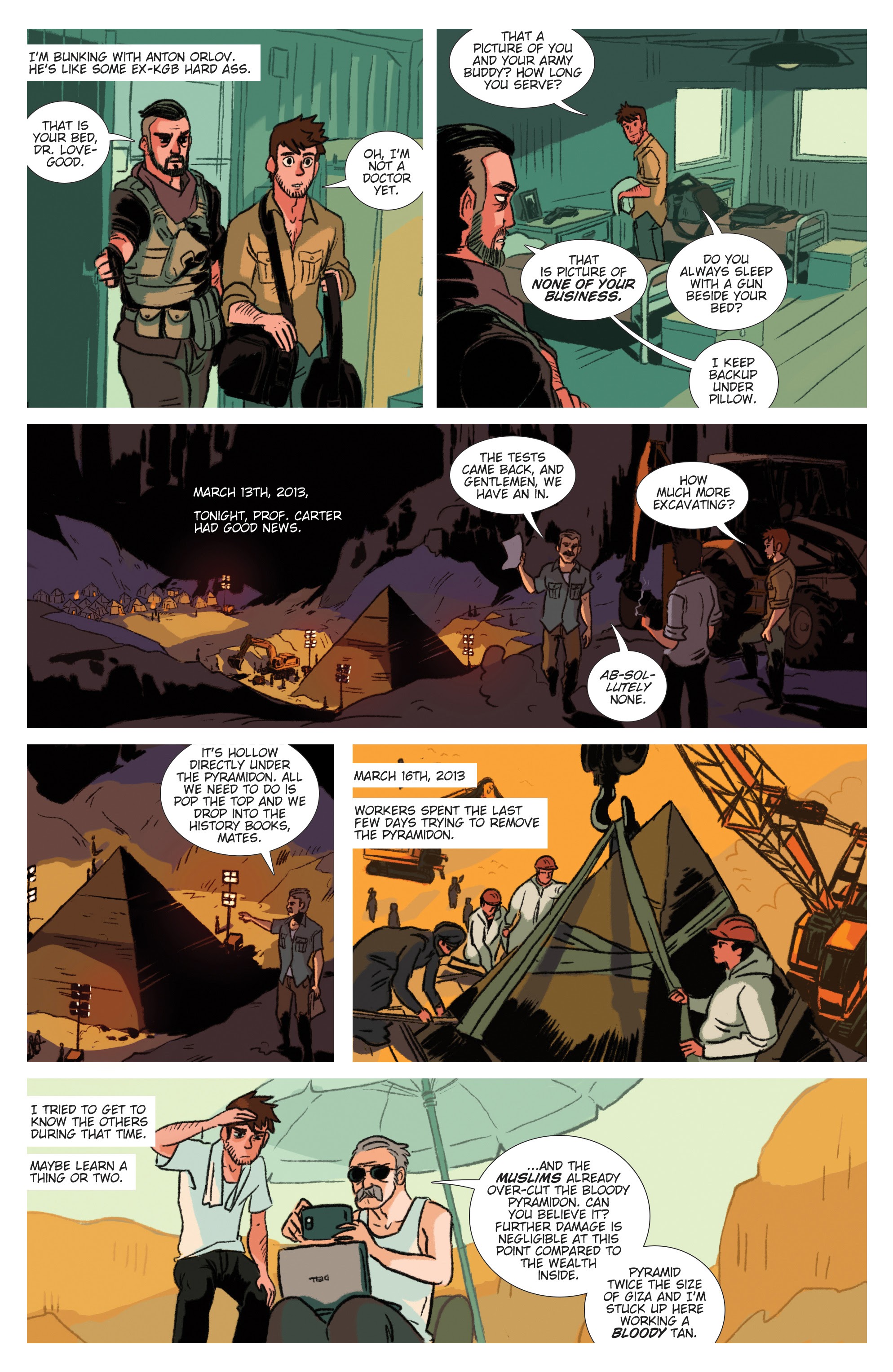 Read online Outer God comic -  Issue #1 - 13