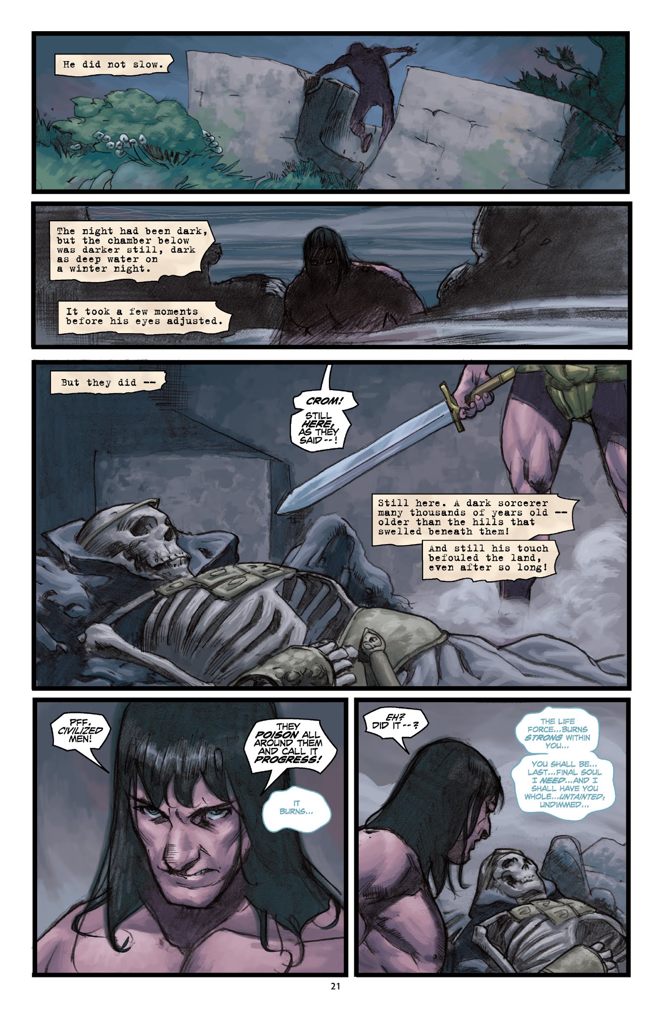 Read online Conan Omnibus comic -  Issue # TPB 2 (Part 1) - 22