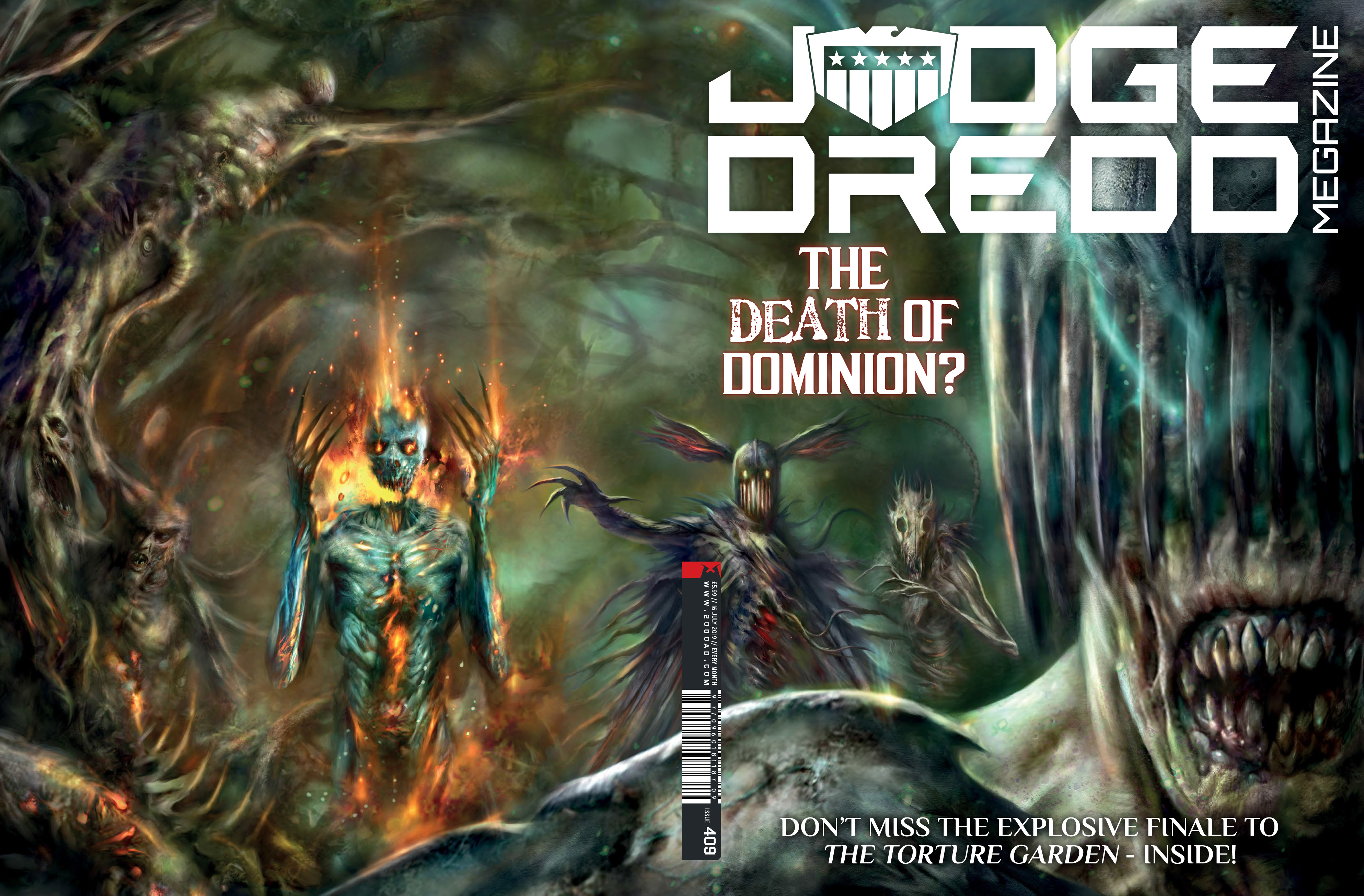 Read online Judge Dredd Megazine (Vol. 5) comic -  Issue #409 - 1