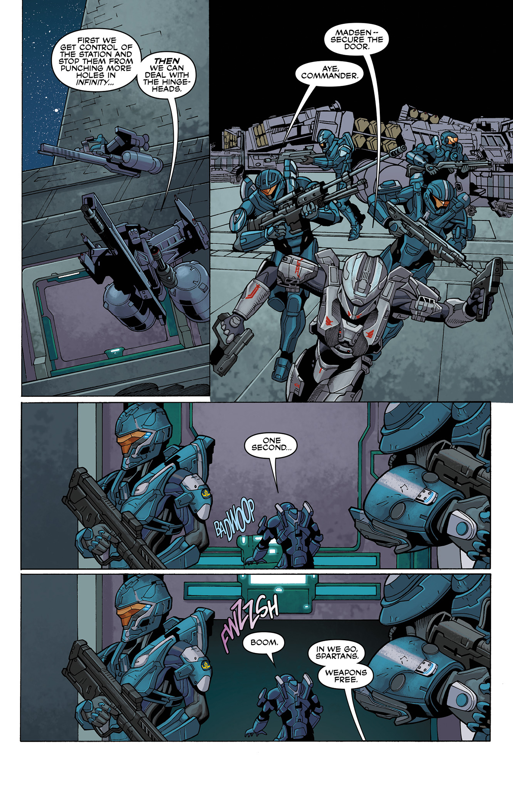 Read online Halo: Escalation comic -  Issue #6 - 11