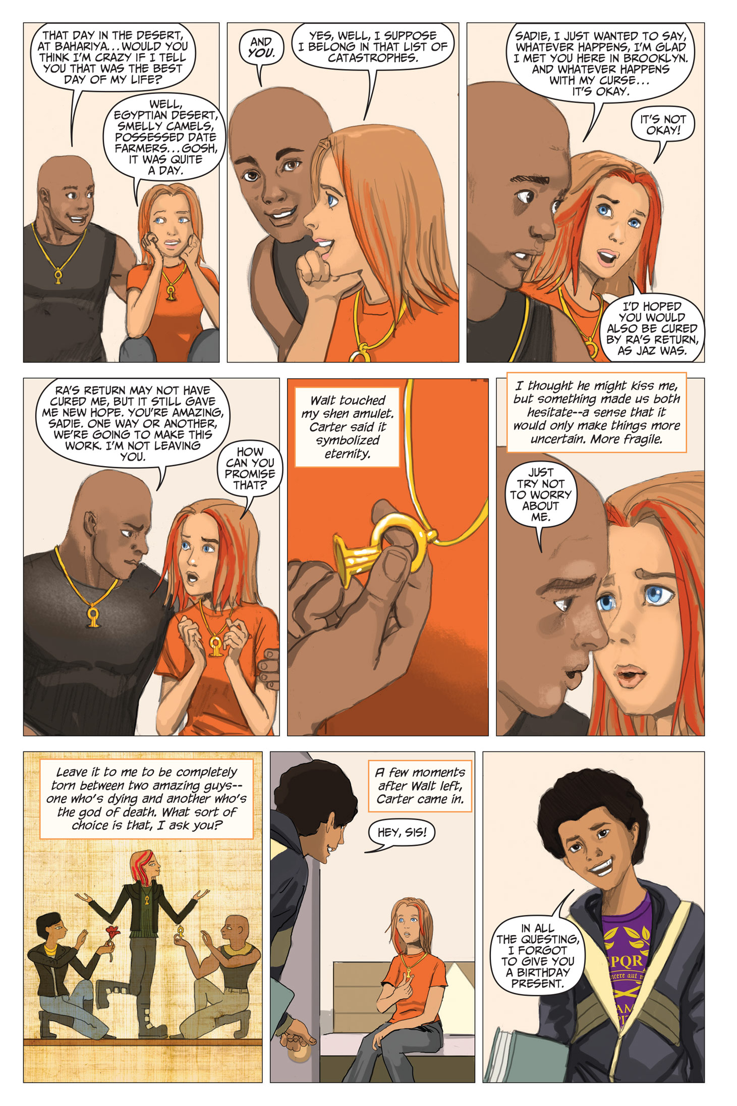 Read online The Kane Chronicles comic -  Issue # TPB 2 - 154