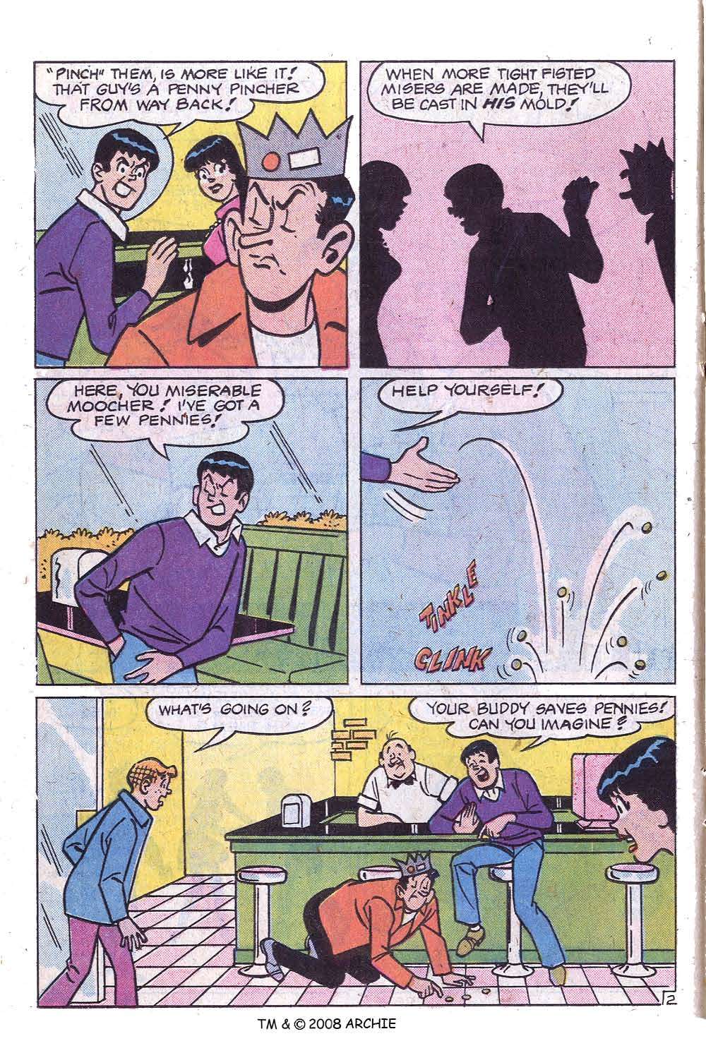 Read online Jughead (1965) comic -  Issue #272 - 14