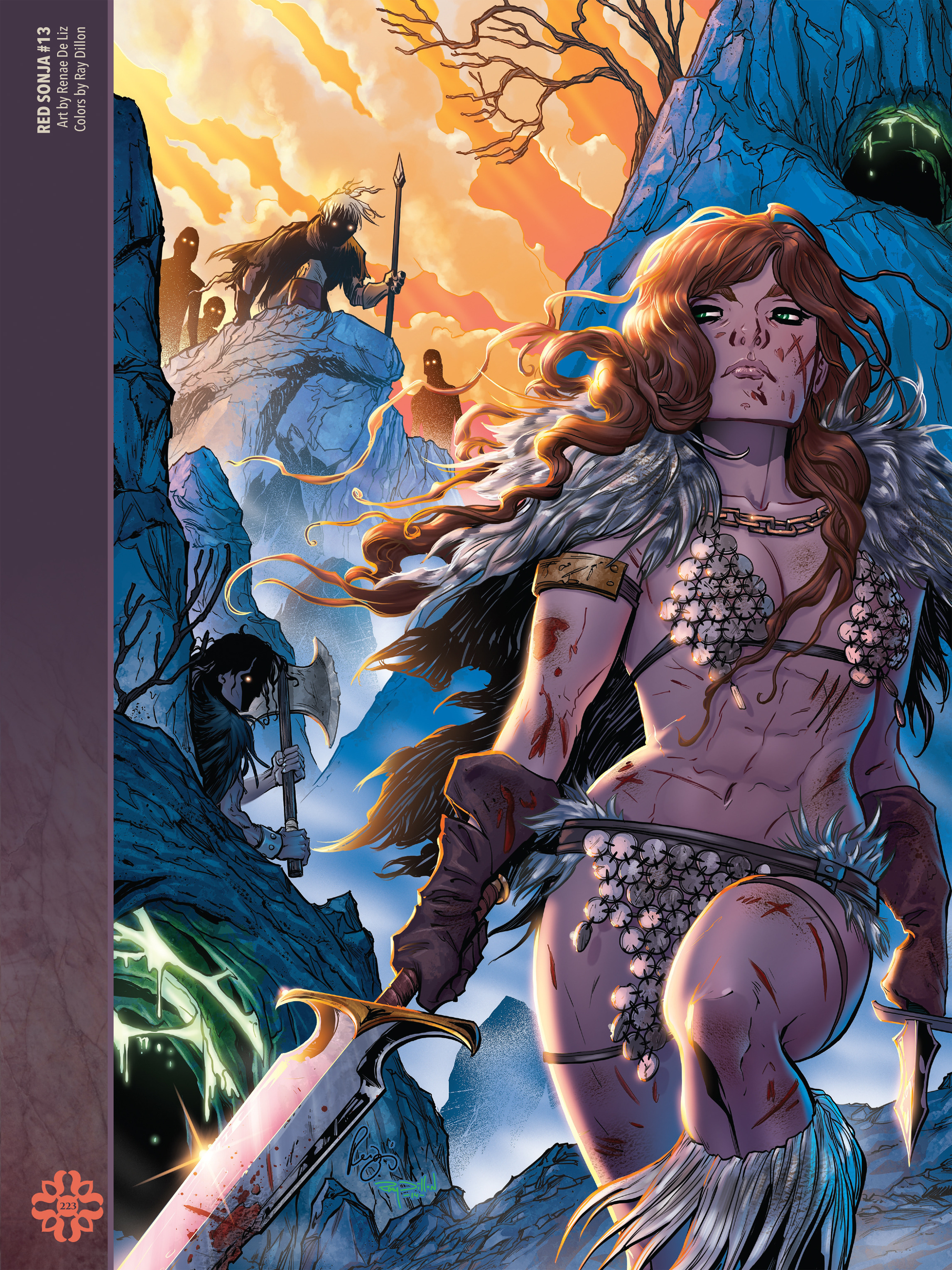Read online The Art of Red Sonja comic -  Issue # TPB 2 (Part 3) - 24