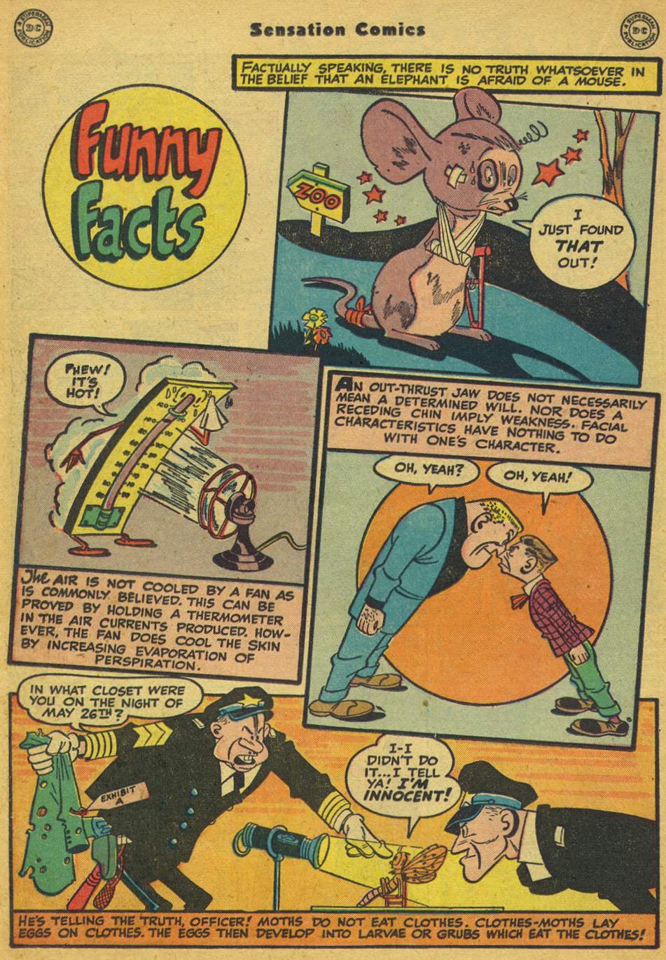 Read online Sensation (Mystery) Comics comic -  Issue #80 - 23