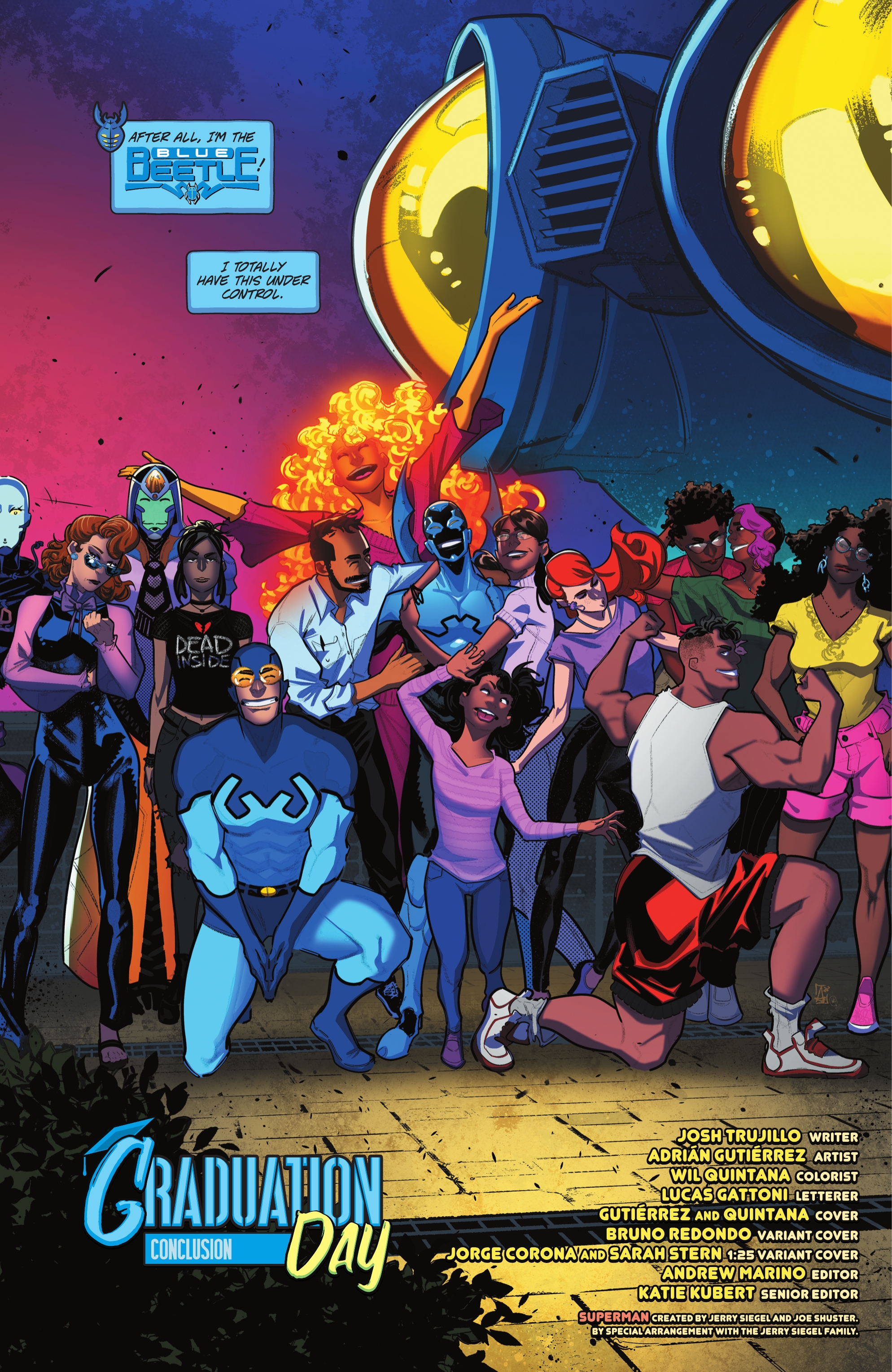 Read online Blue Beetle: Graduation Day comic -  Issue #6 - 23