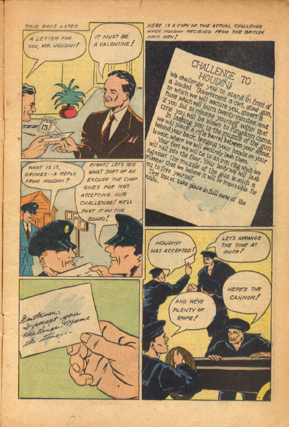 Read online Super-Magician Comics comic -  Issue #54 - 6