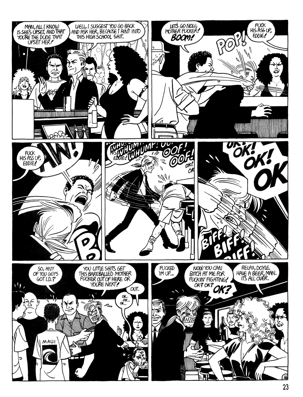 Read online Love and Rockets (1982) comic -  Issue #34 - 25