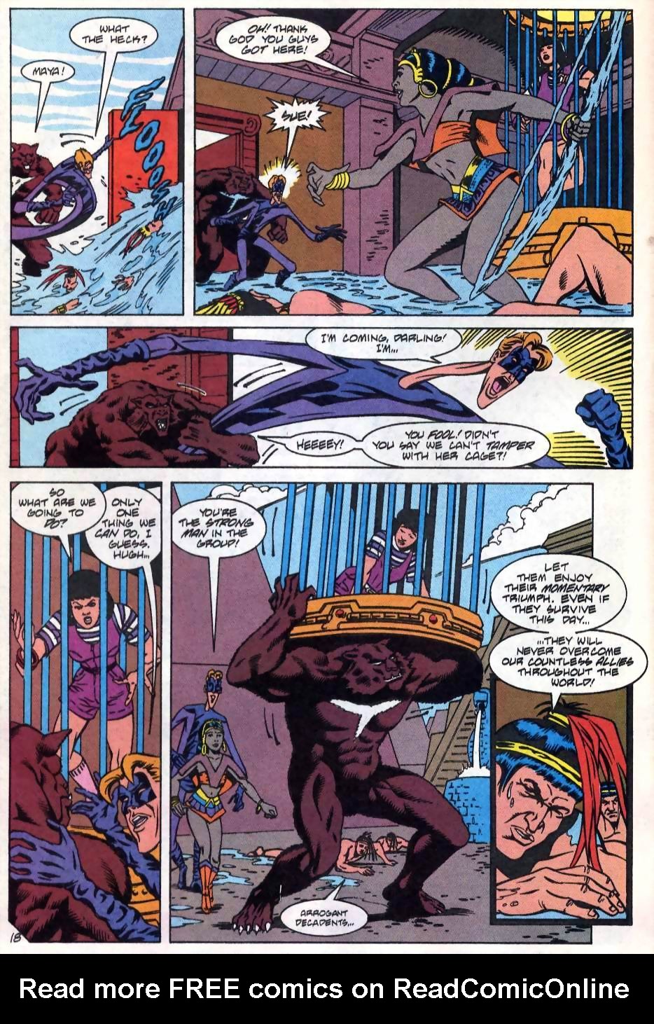 Read online Justice League International (1993) comic -  Issue #51 - 19