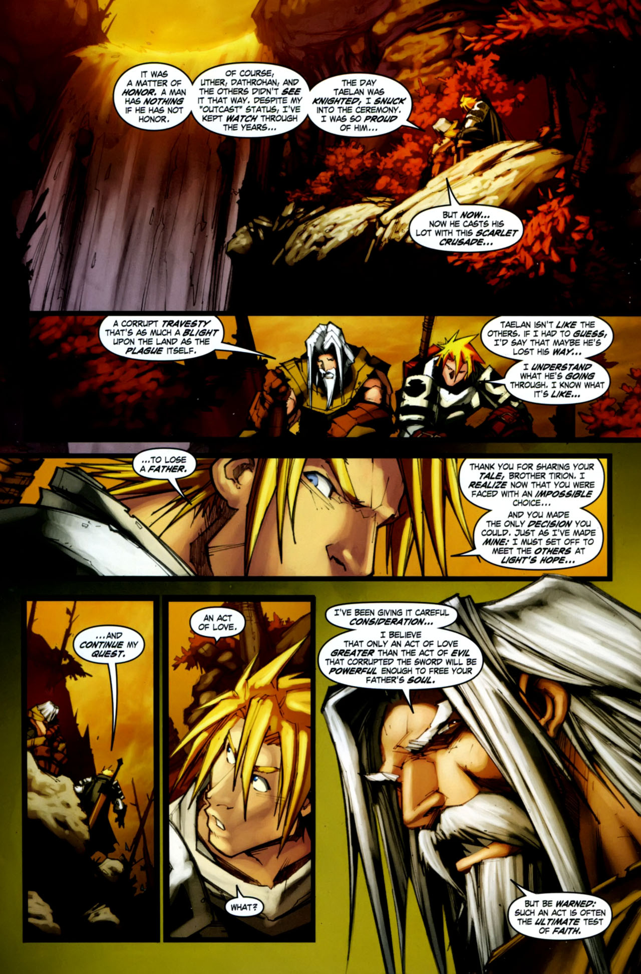 Read online World of Warcraft: Ashbringer comic -  Issue #4 - 15