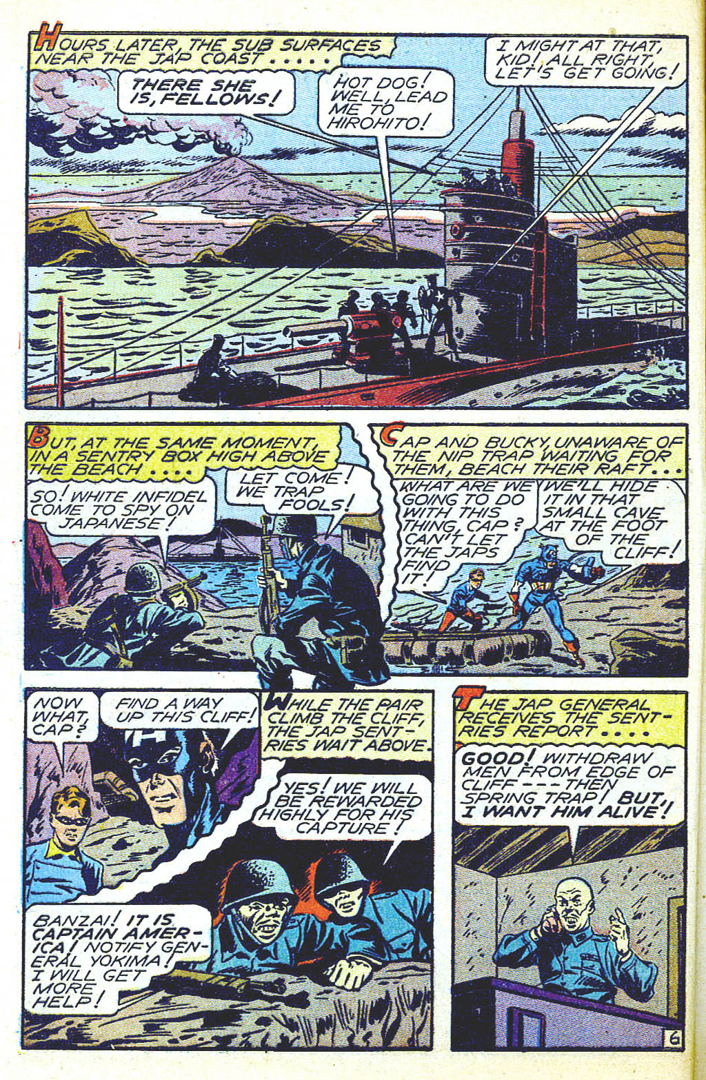 Read online Captain America Comics comic -  Issue #42 - 8